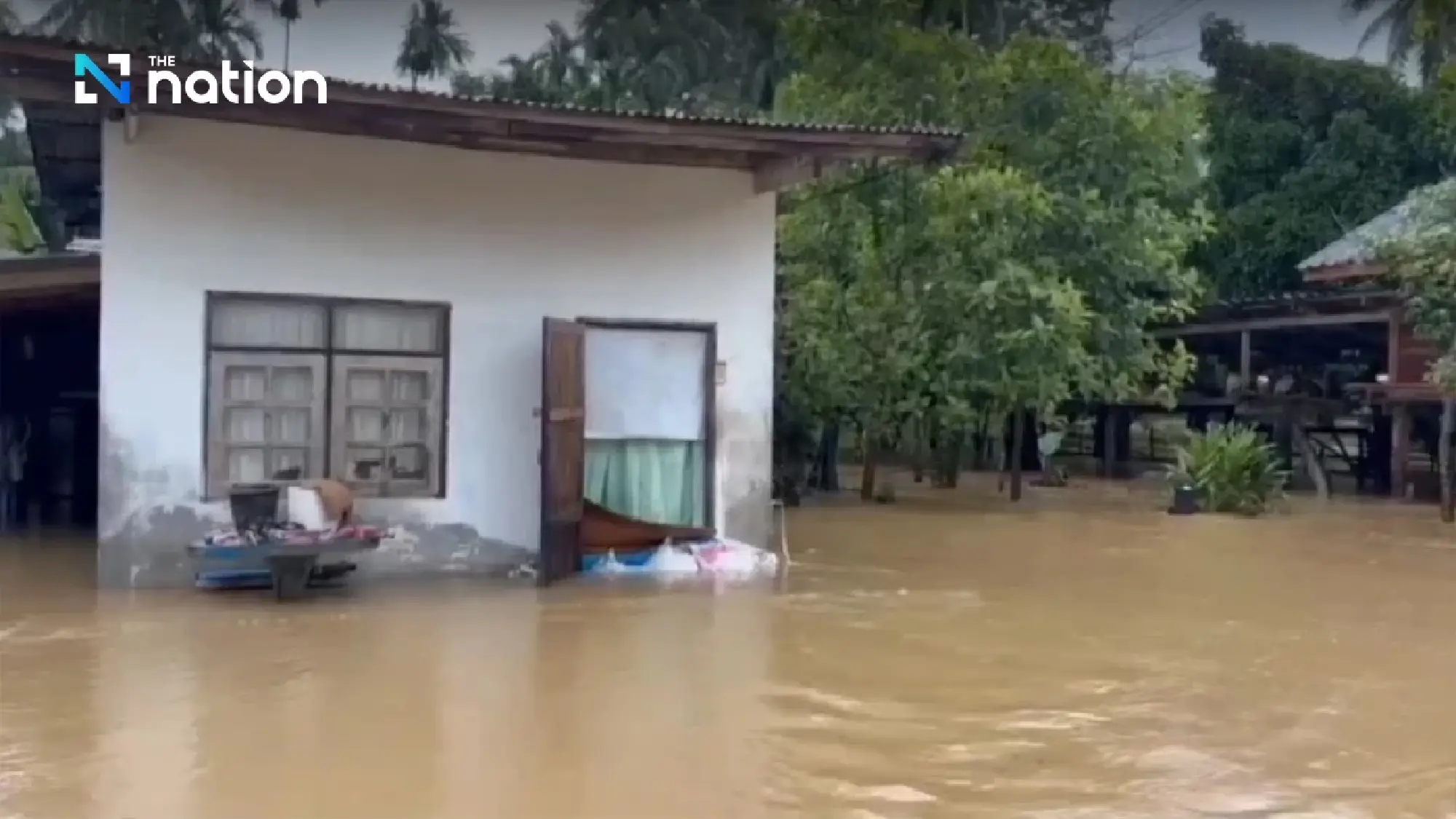 Runoff causes flooding in Phatthalung as water levels rise again