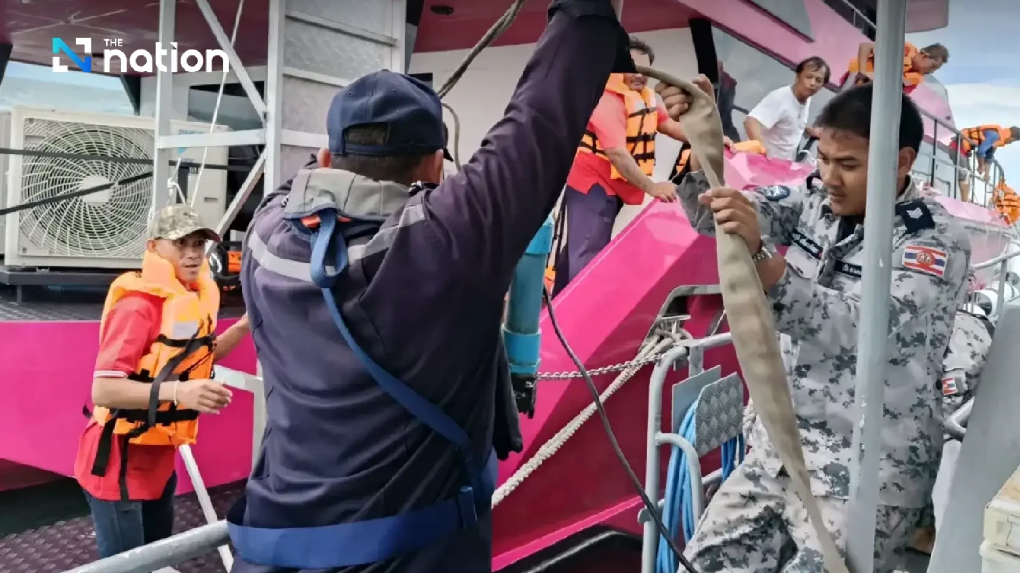 97 passengers rescued after Koh Kood ferry suffers hull breach