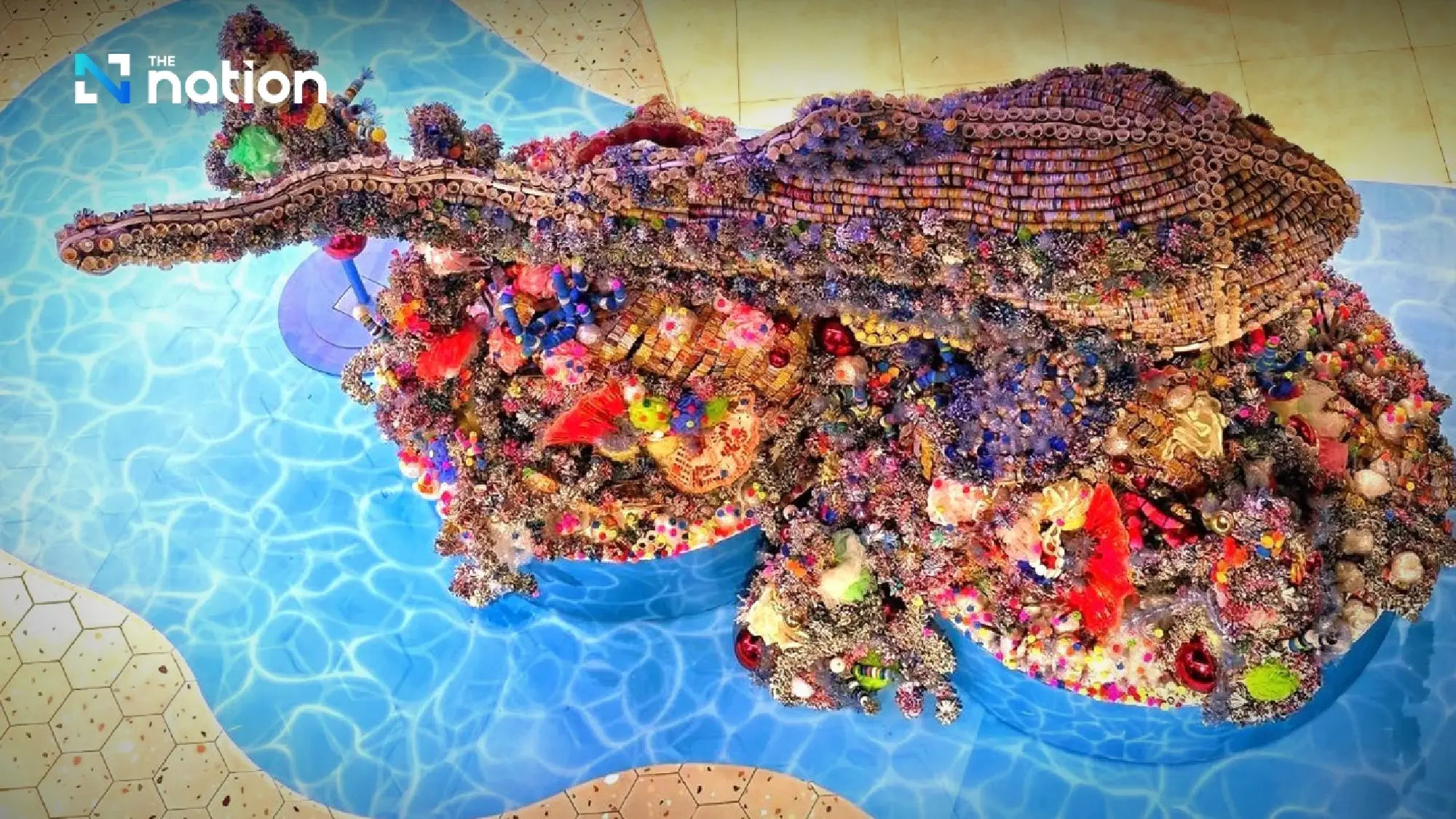 Phuket’s Jungceylon Unveils 'Eco Wonderland': Upcycled Art Installations Merge Sustainability with Festive Style