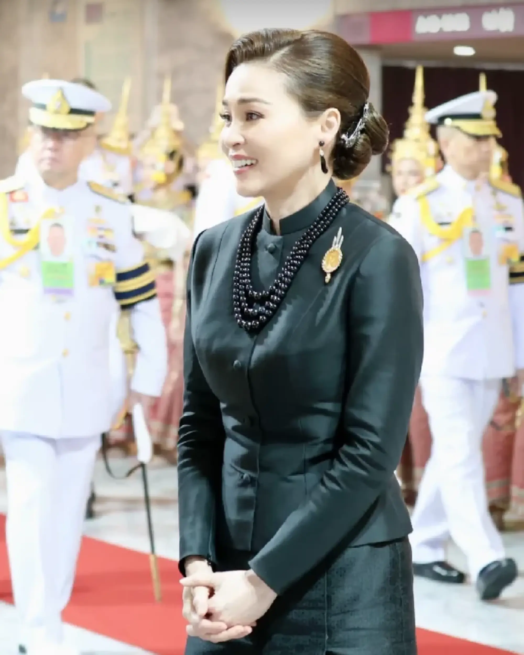 Their Majesties attend premiere of Khon performance Ramakien: Sathyapalee at Thailand Cultural Centre