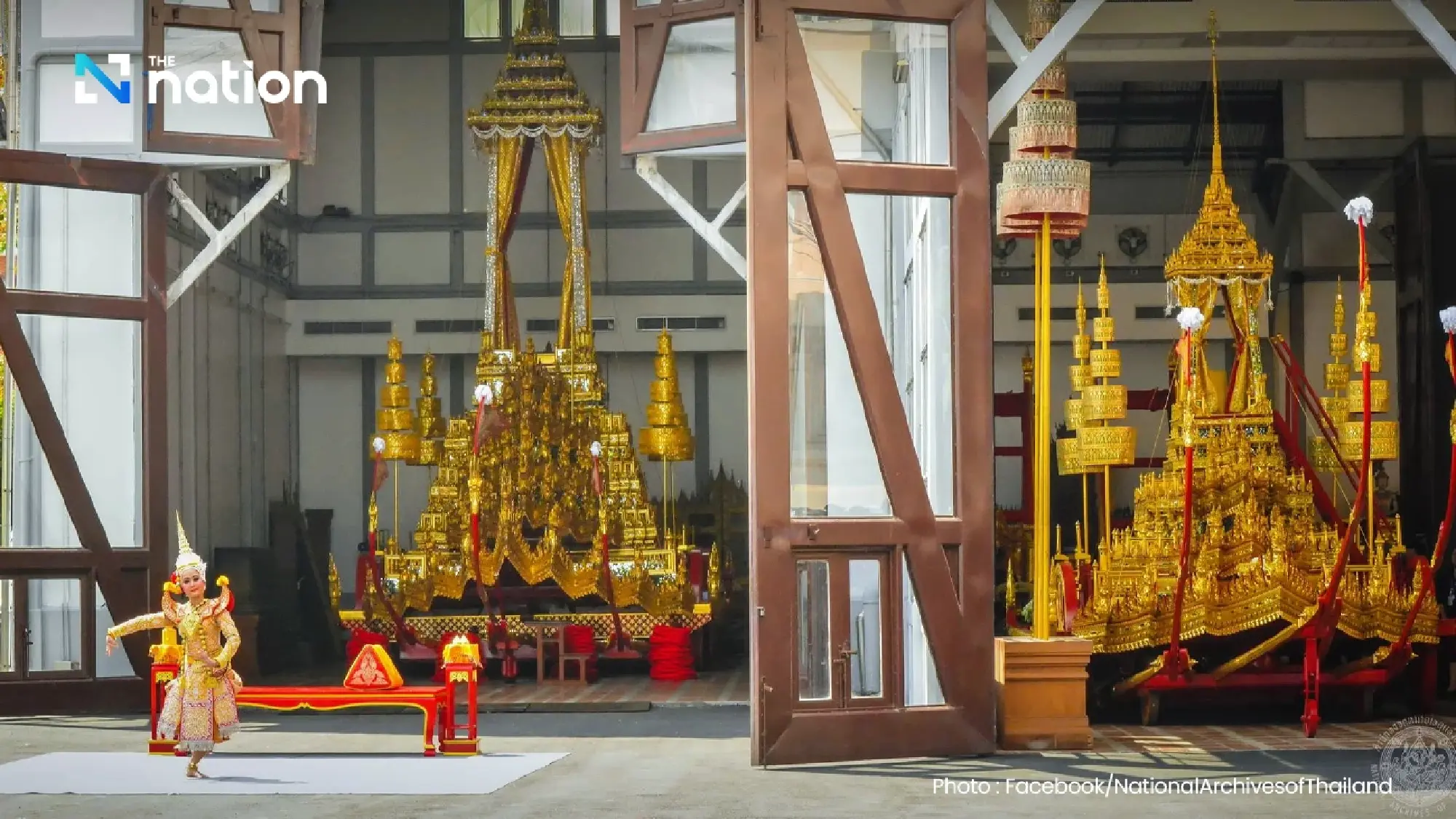 Explore the details behind the "Heavenly Vehicles" in the royal procession