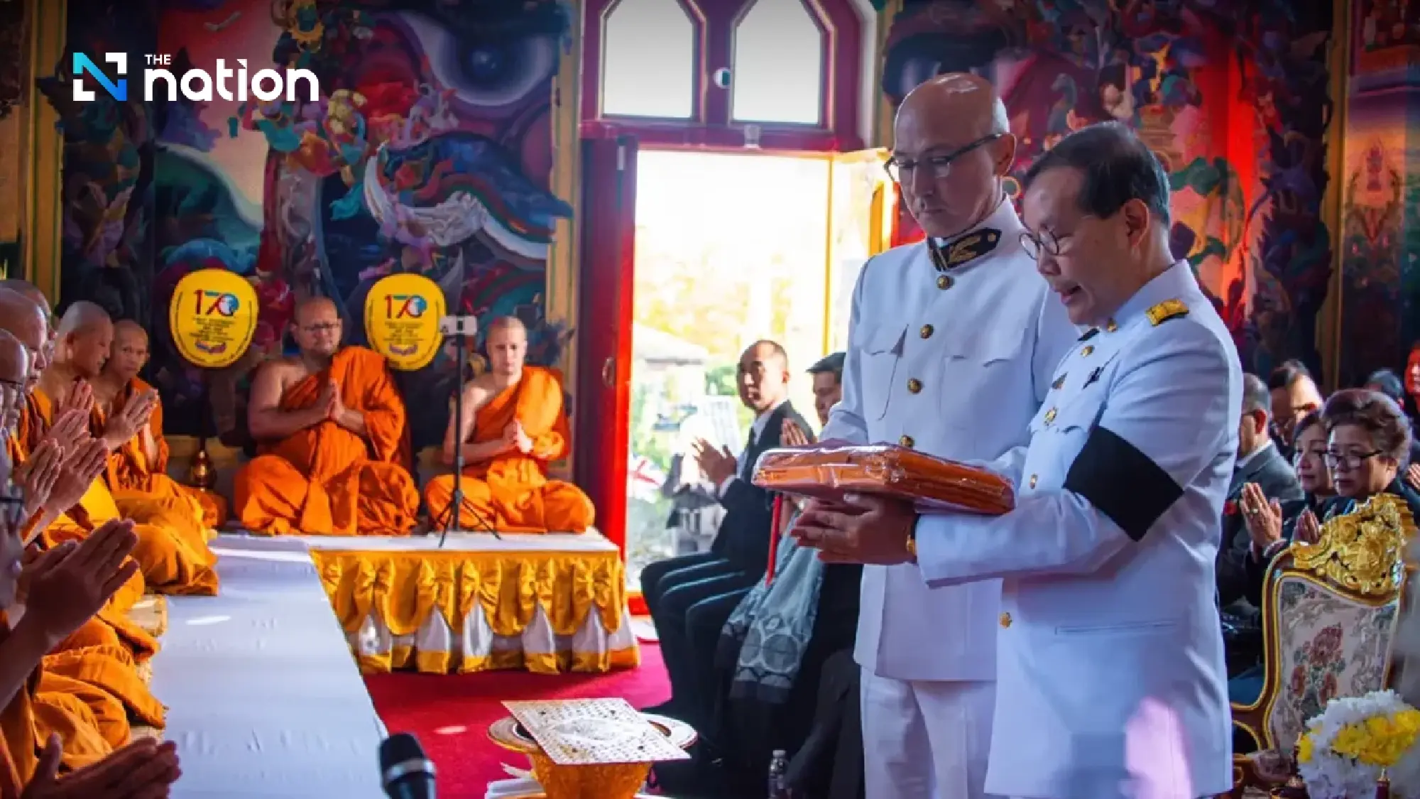 UK-Thailand joint Royal Kathina ceremony marks 170 years of diplomatic ties