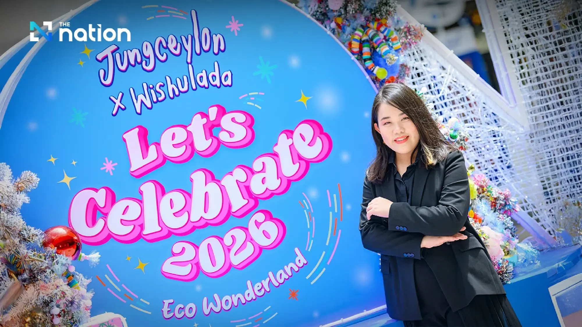 Phuket’s Jungceylon Unveils 'Eco Wonderland': Upcycled Art Installations Merge Sustainability with Festive Style