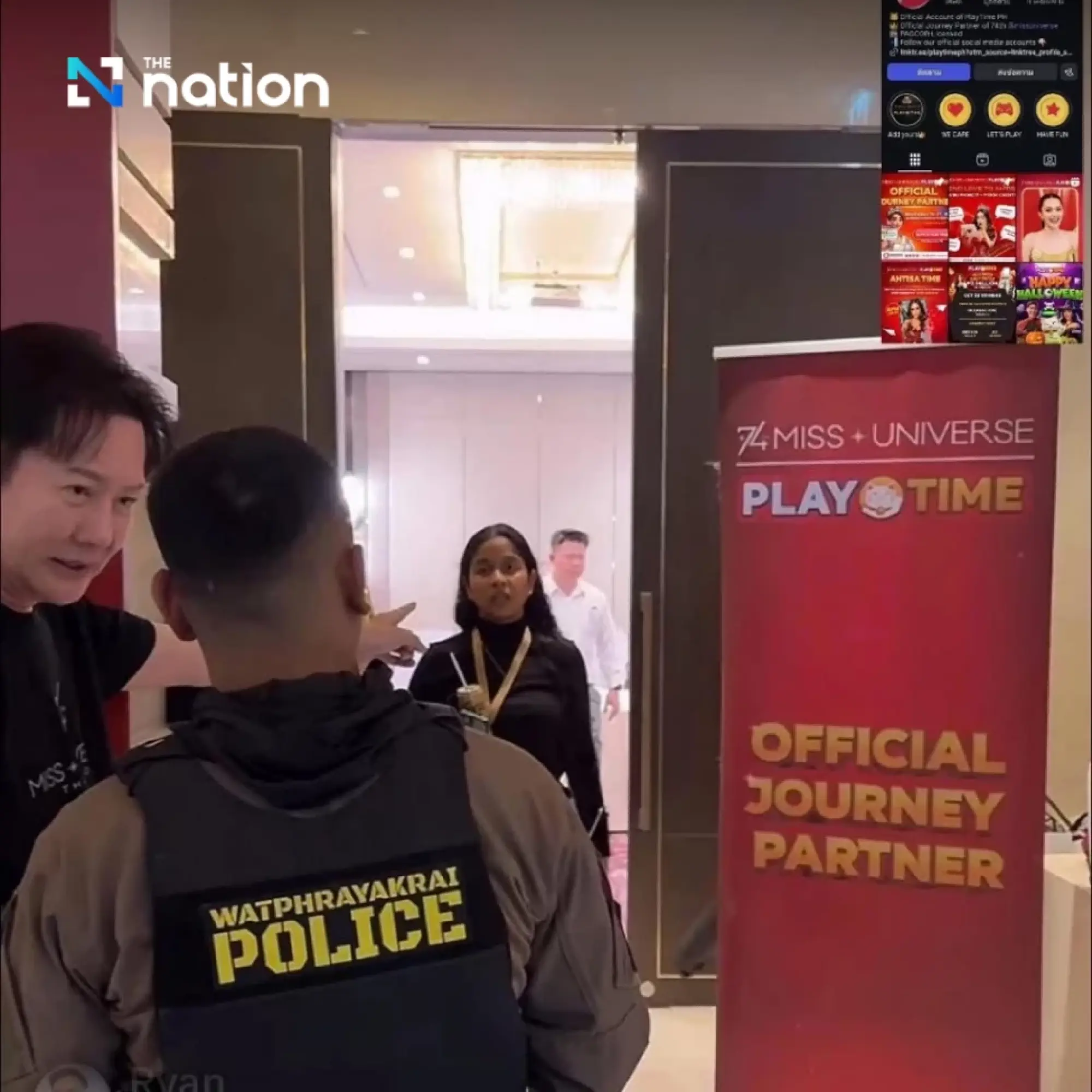 Police raid Miss Universe team for promoting online casino; MGI CEO denies involvement