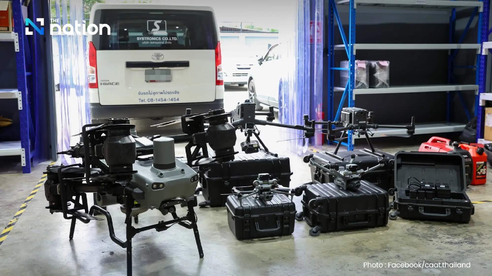 CAAT collaborates with drone distributors to assist flood victims in Hat Yai