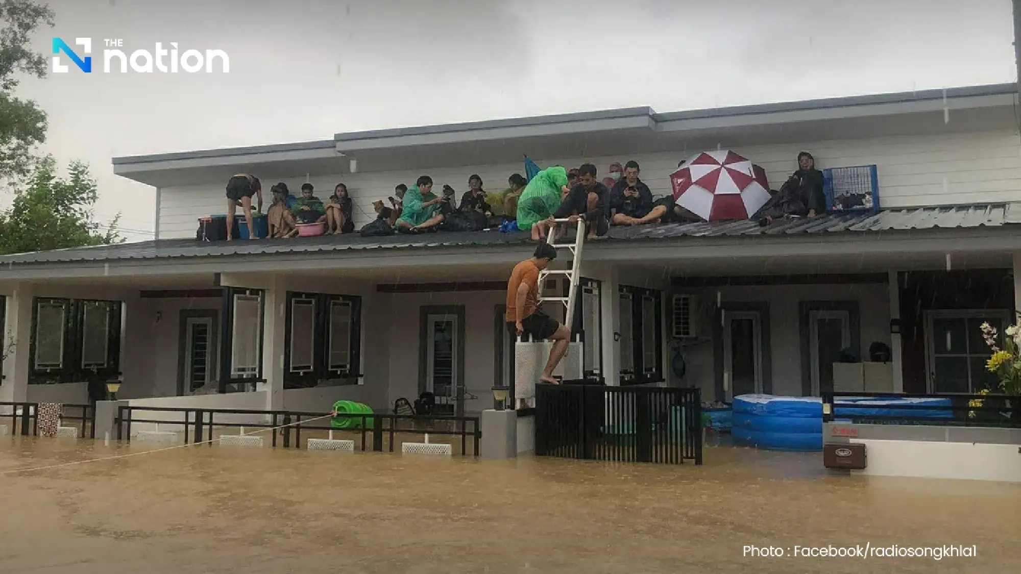 DDPM issues flood alerts for Narathiwat and Songkhla as heavy rain batters the South