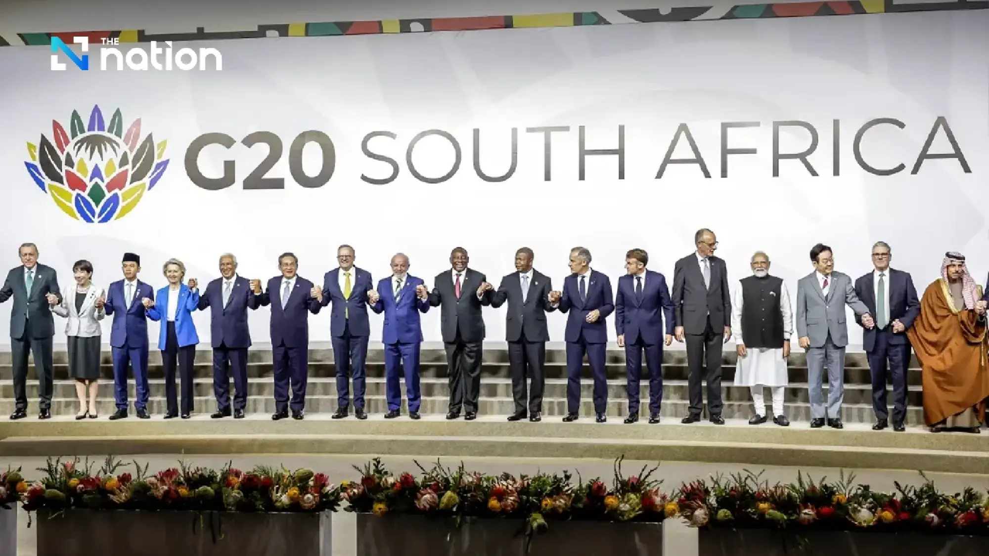 G20 split as South Africa pushes through declaration over US objections