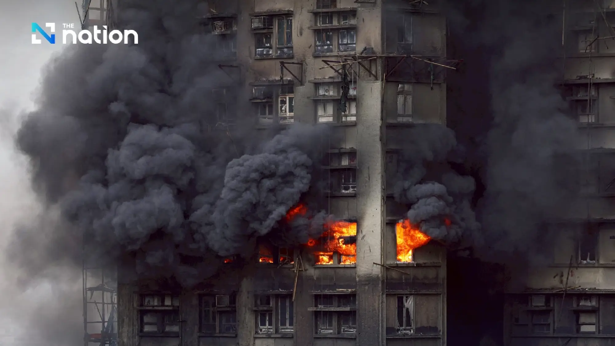 Hong Kong police arrest three as apartment fire death toll rises to 44,  hundreds missing