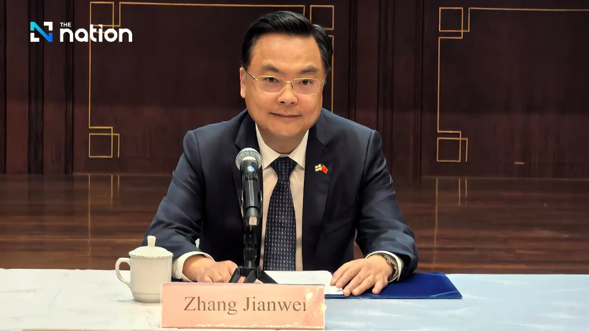 Chinese Ambassador Zhang Jianwei 