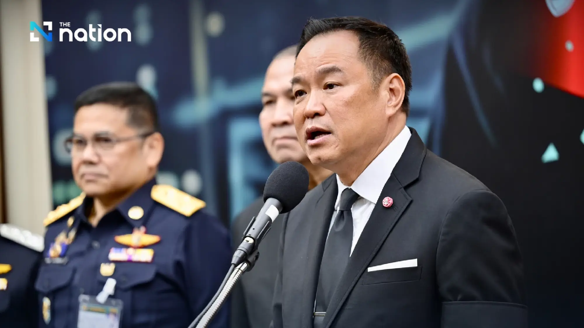 Anutin declares war on online scammers, 15 agencies join forces