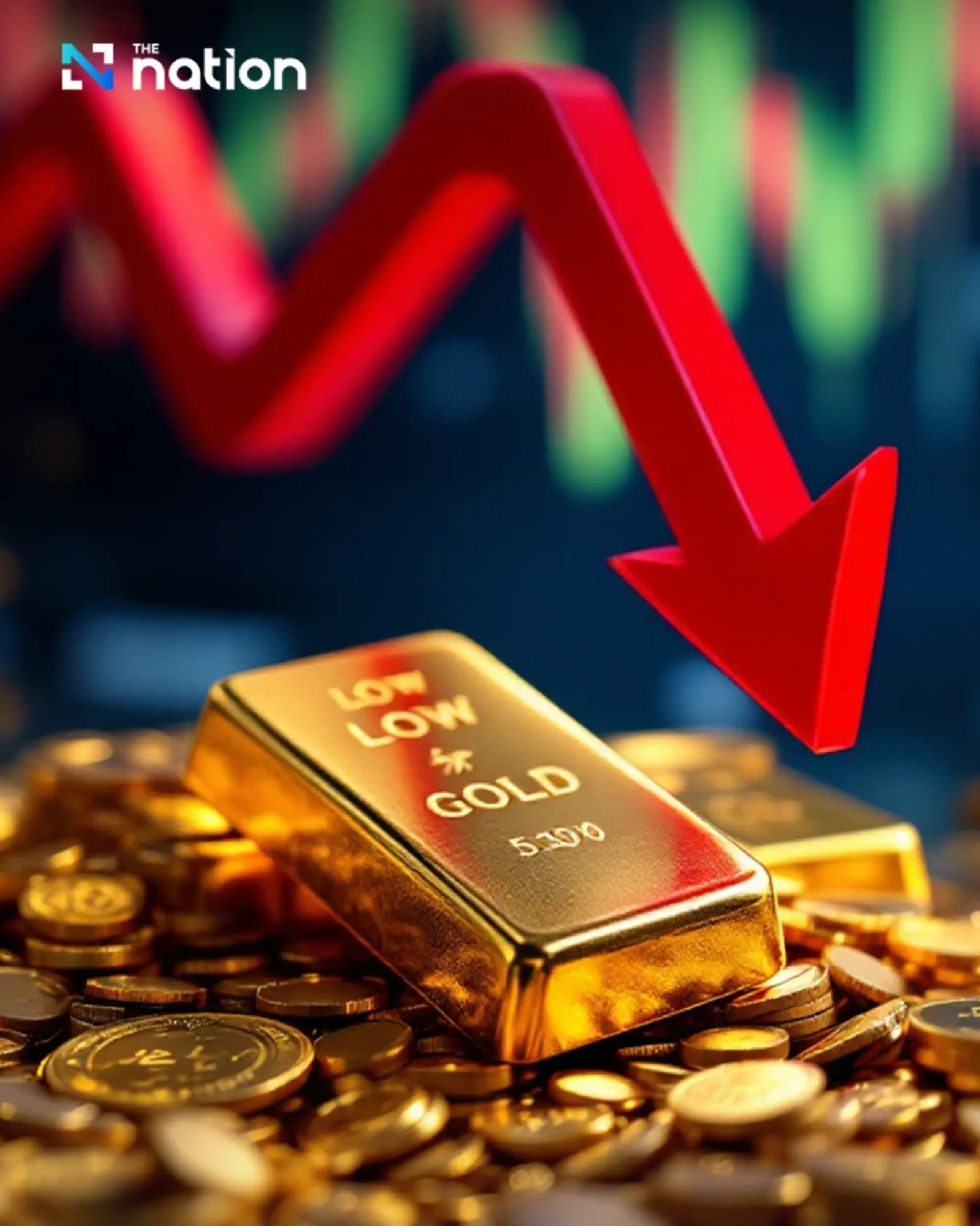 Gold prices fall as strong US jobs data dims chance of December rate cut