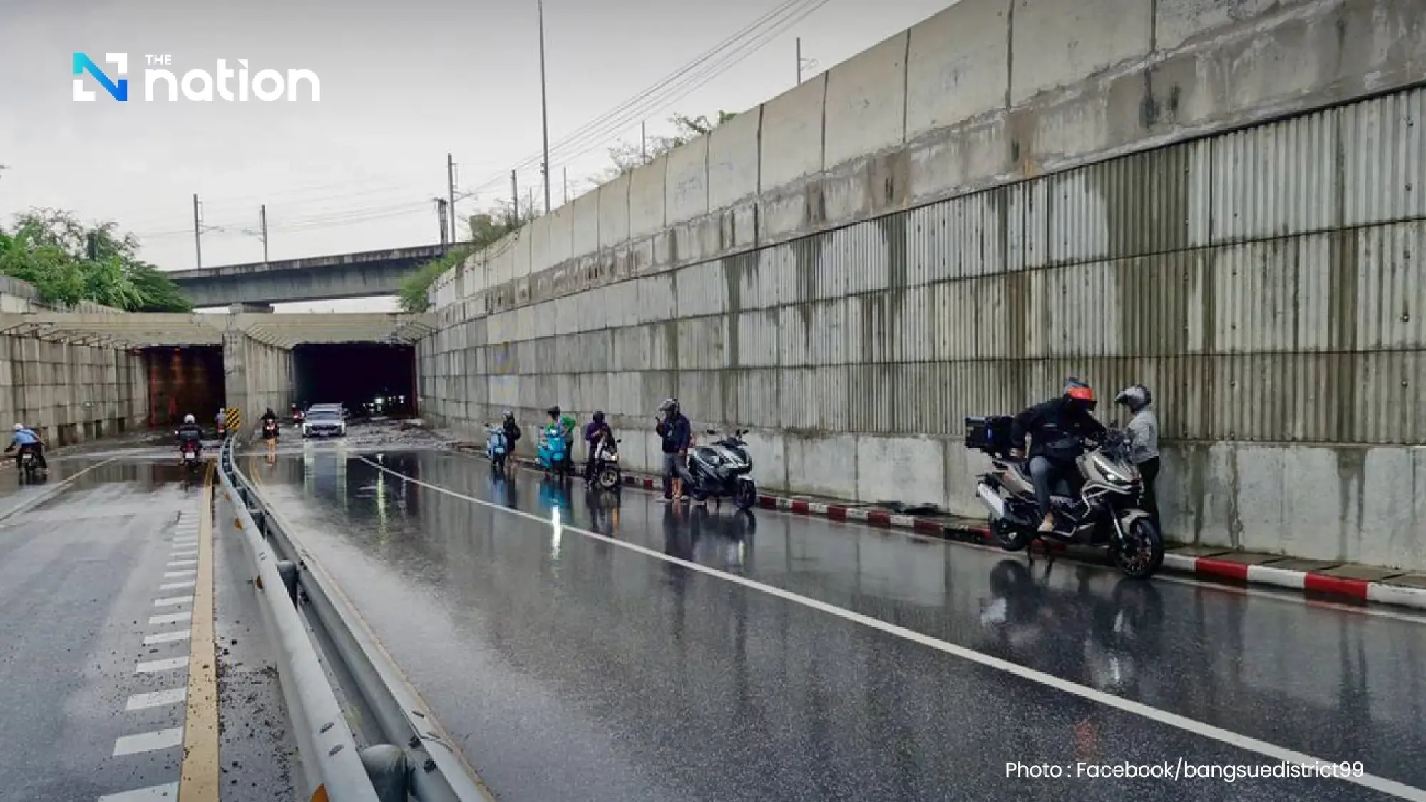 Bang Sue underpass closed after pump system fails