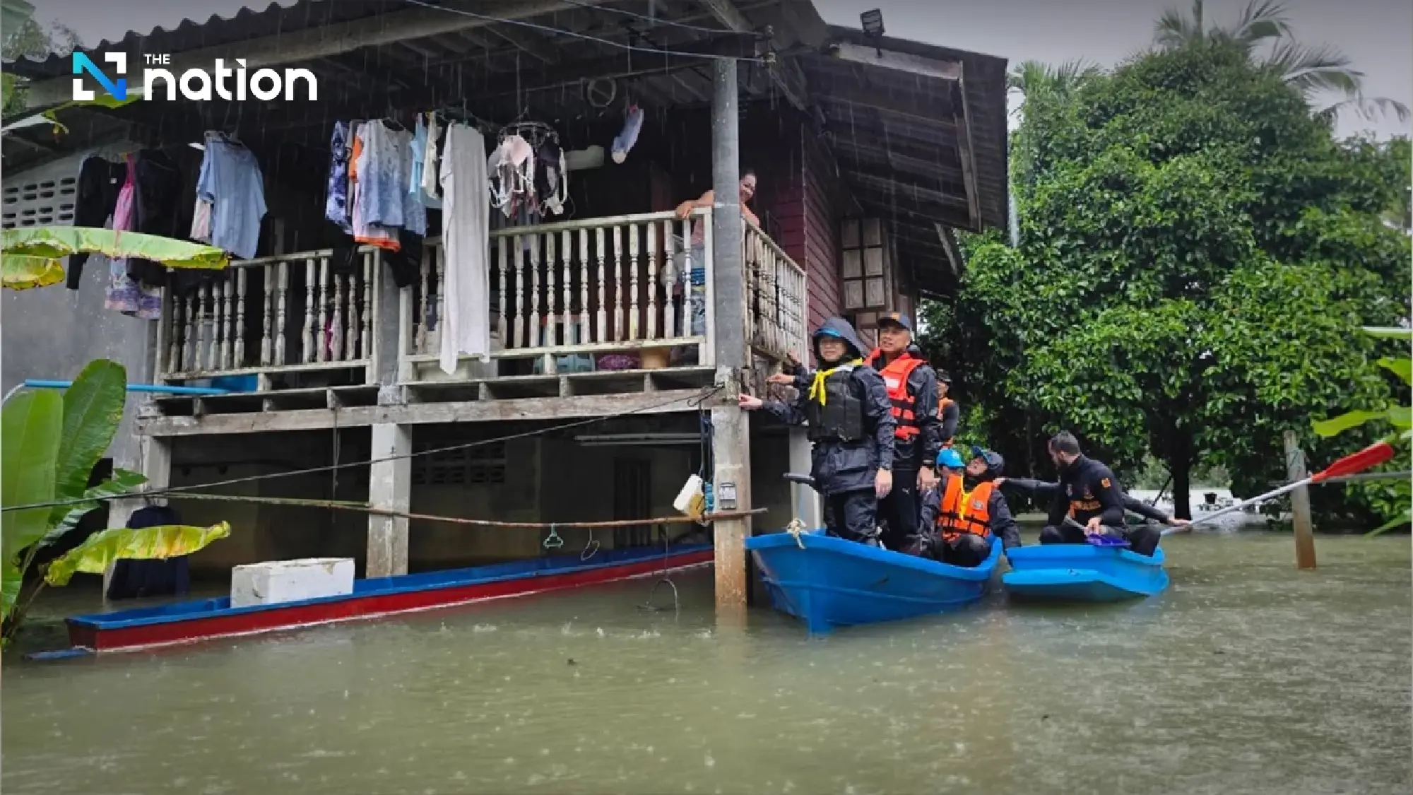 Southern flood crisis deepens: after Hat Yai, Narathiwat now submerged as nine districts hit