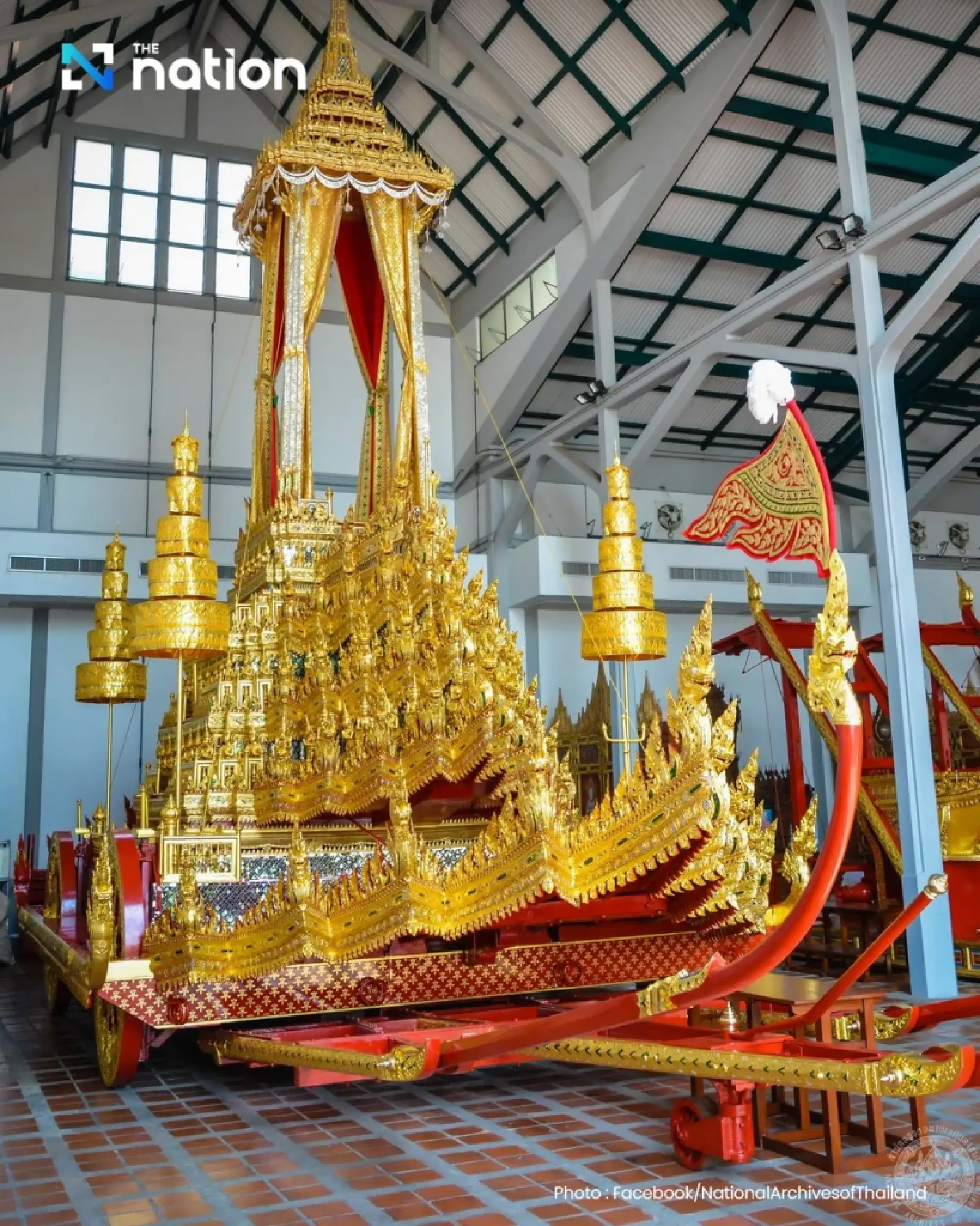 Explore the details behind the "Heavenly Vehicles" in the royal procession