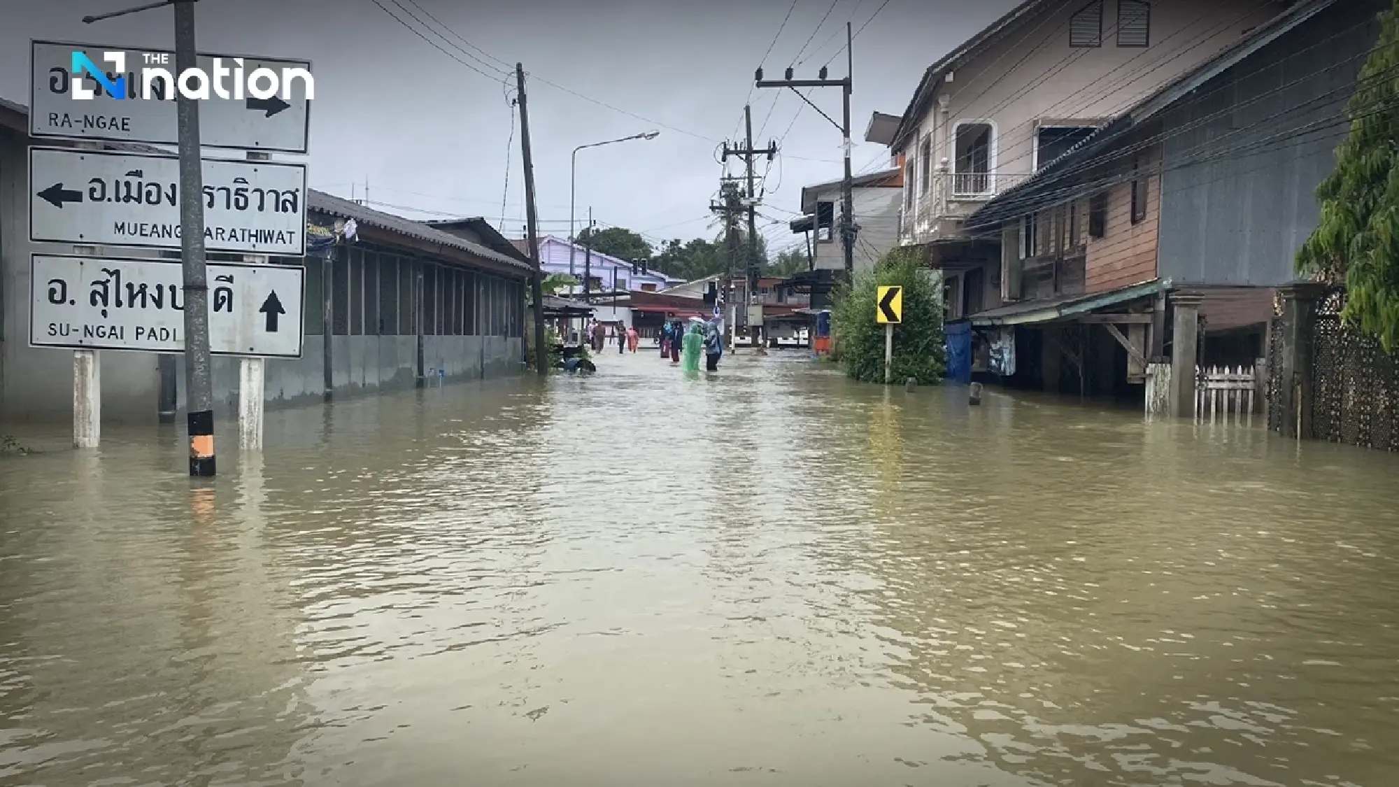 Narathiwat faces severe flooding crisis, death toll rises to 3 as 74,595 households affected