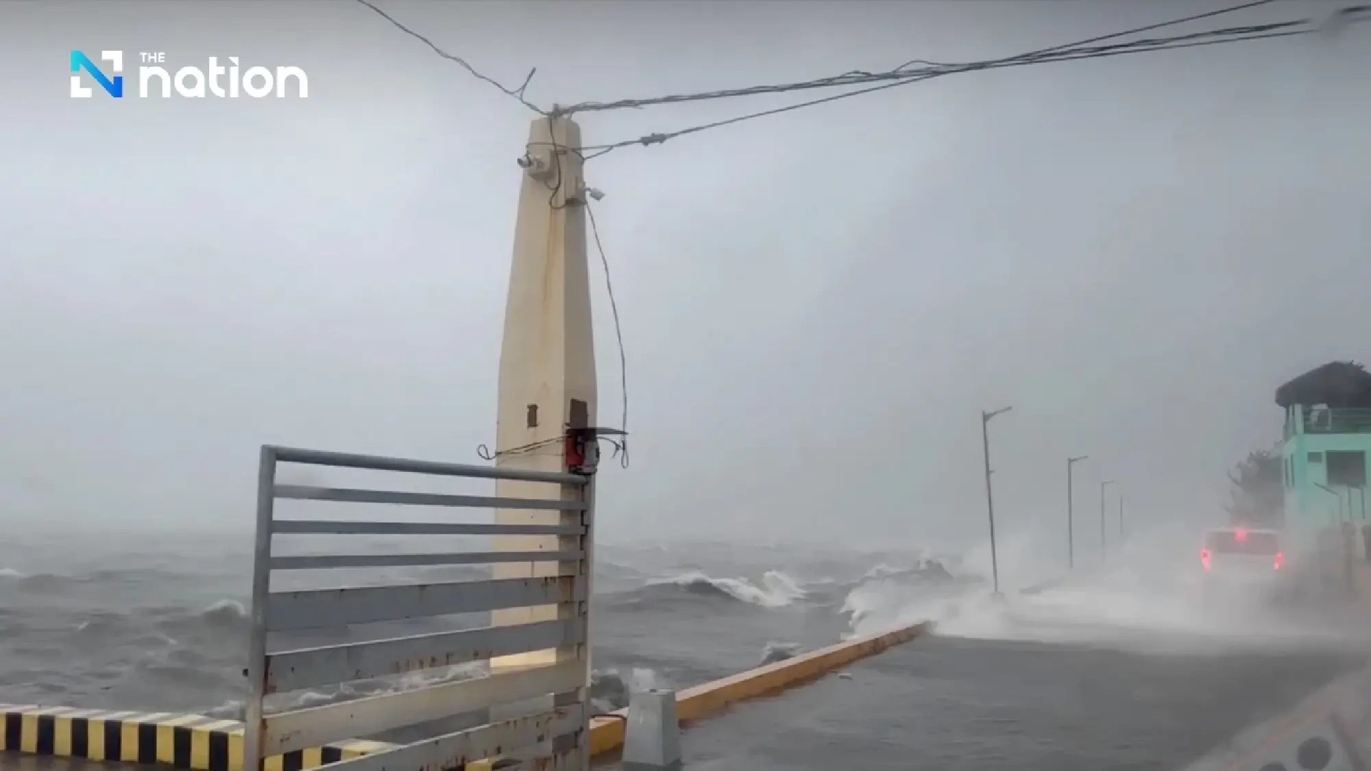 One dead as Typhoon Kalmaegi dumps heavy rains over central Philippines