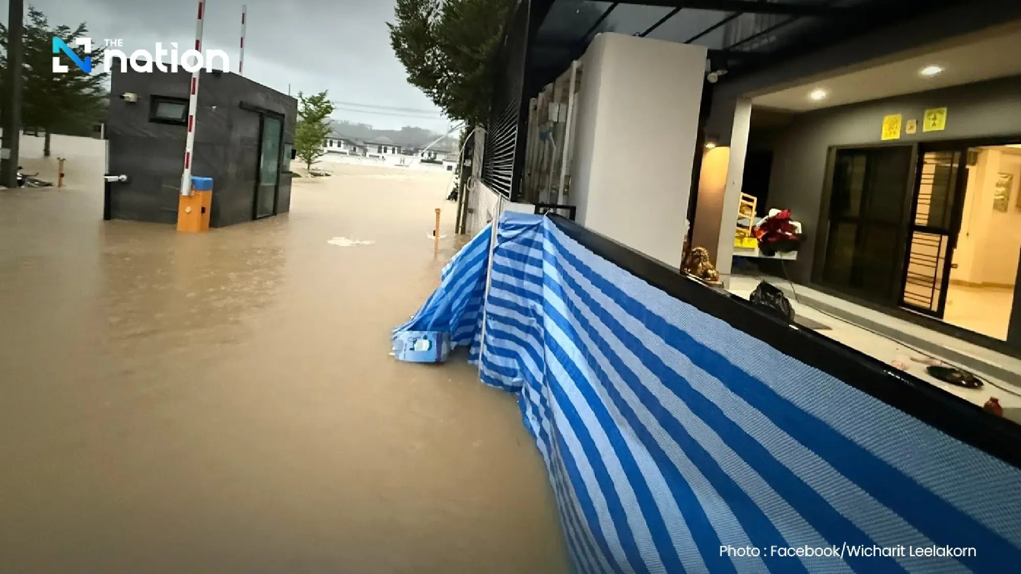 How one Hat Yai resident protected his house from the second wave of floods