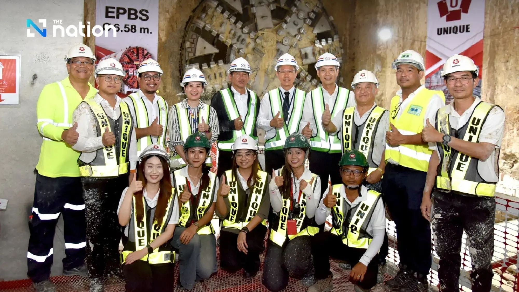 Southern extension of Purple Line 65% complete