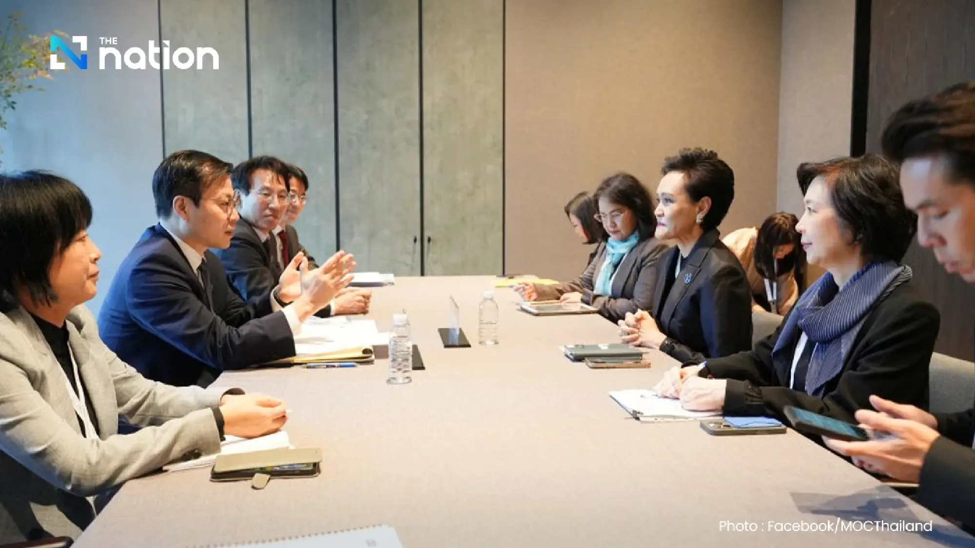 Suphajee meets South Korea’s trade minister to fast-track Thai-Korean FTA, requests access for chicken and shrimp exports