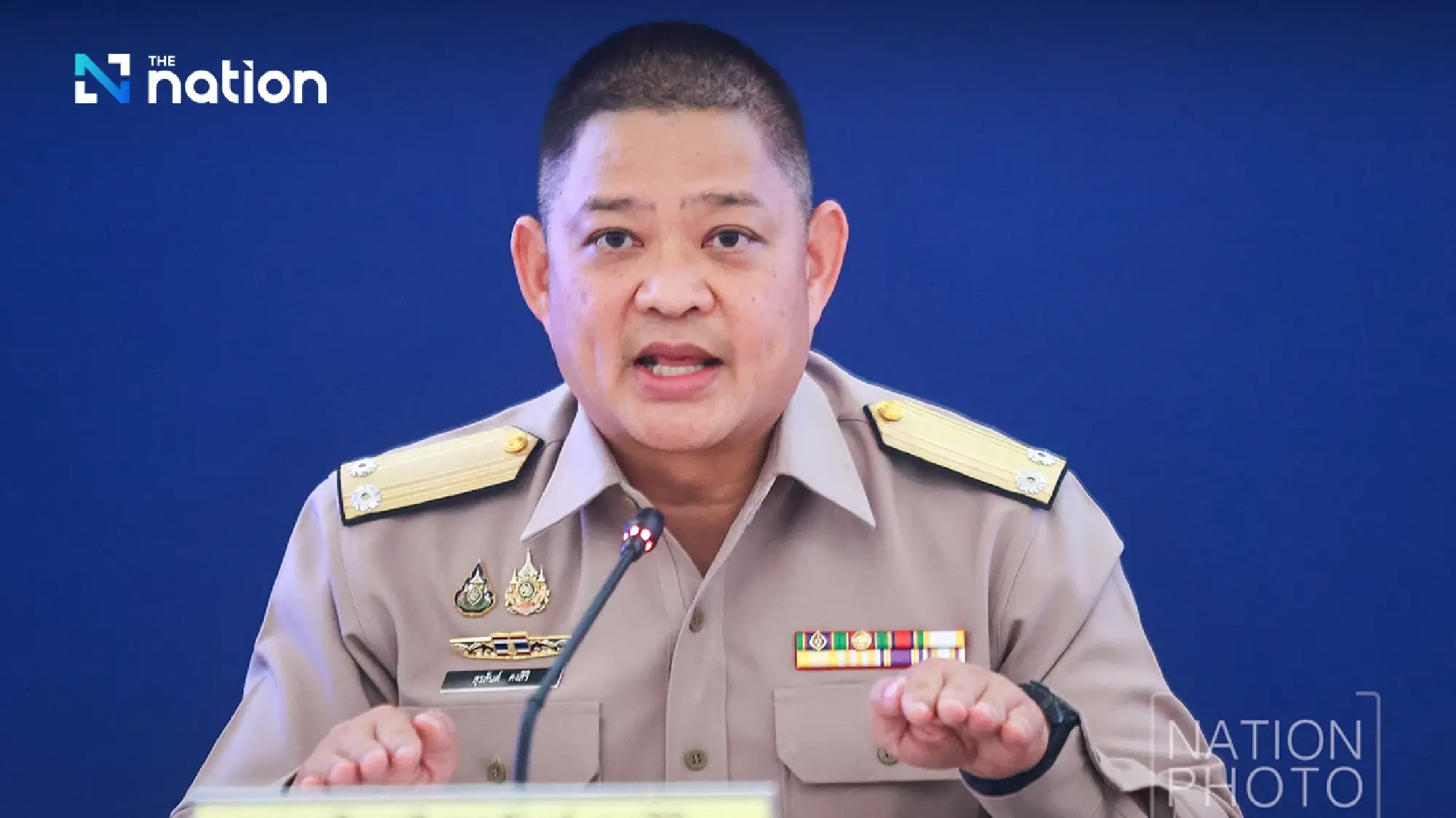 RAdm Surasan Kongsiri, spokesman for the Defence Ministry