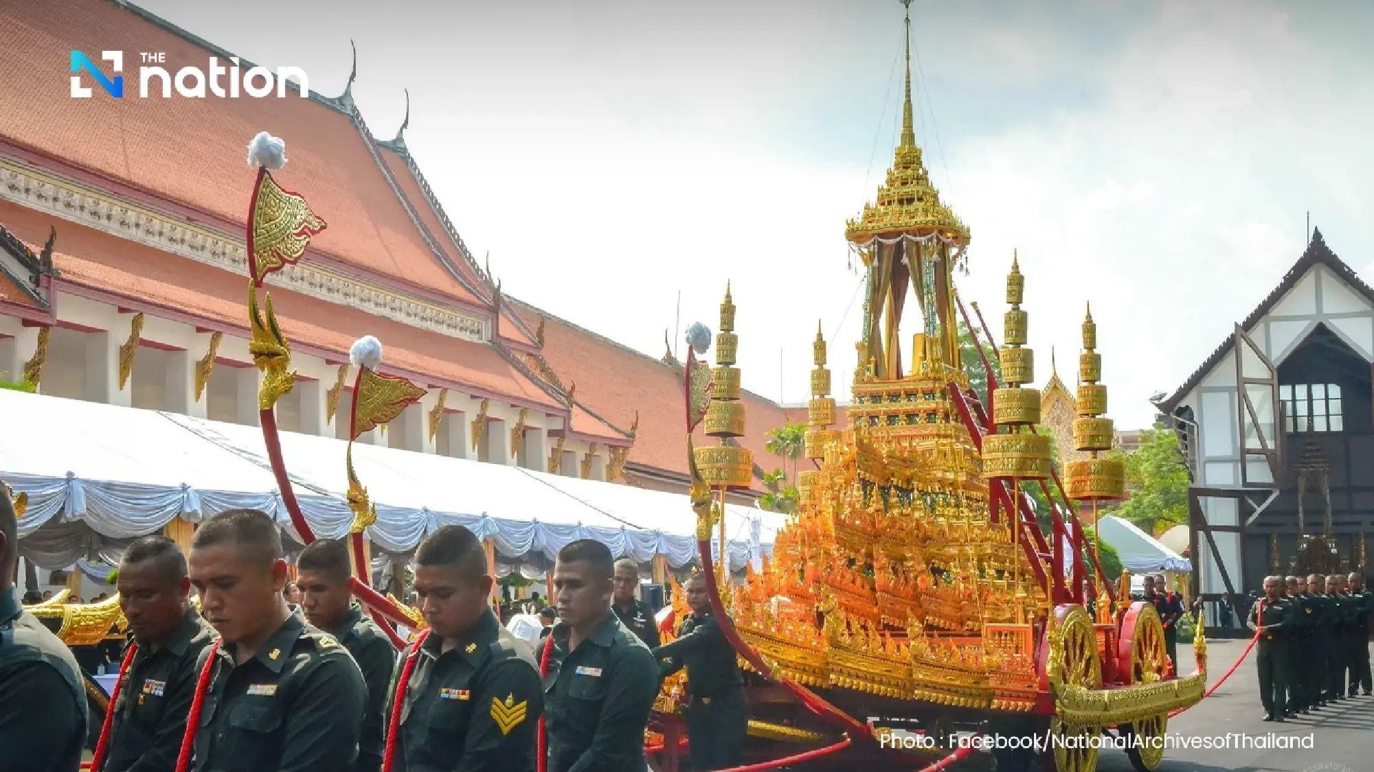 Explore the details behind the "Heavenly Vehicles" in the royal procession