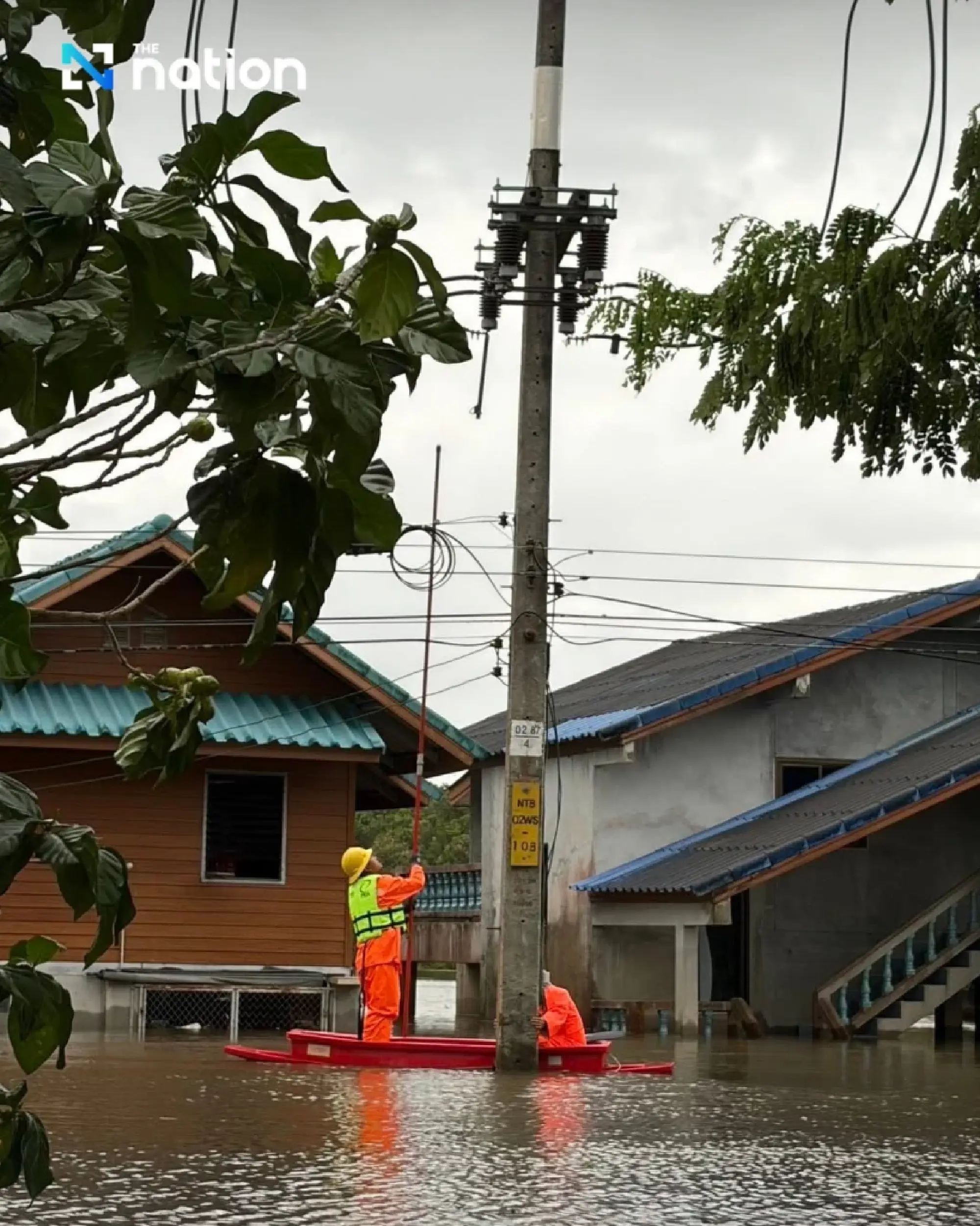 PEA restoring power to Hat Yai after floodwaters recede