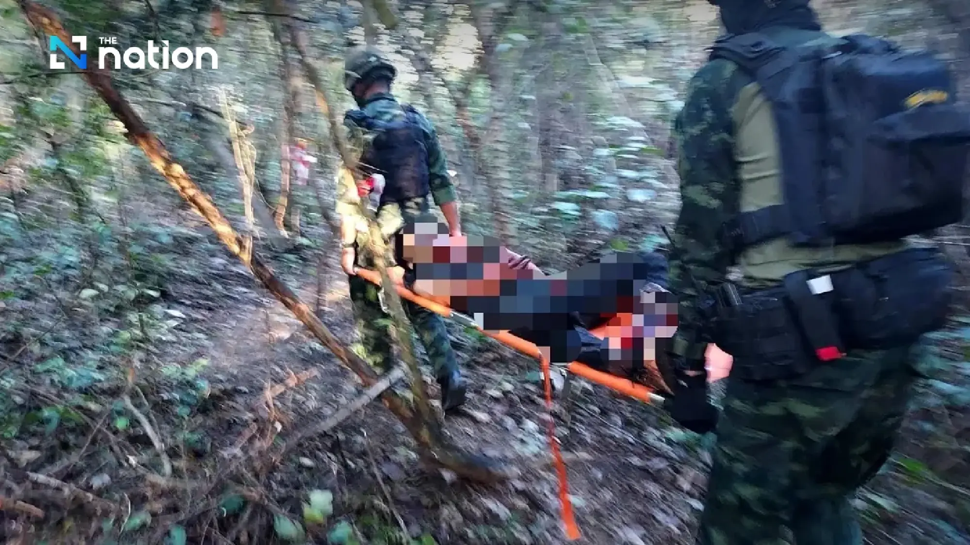 Burapha Task Force rescues Chinese man injured by landmine while crossing Thai-Cambodia border