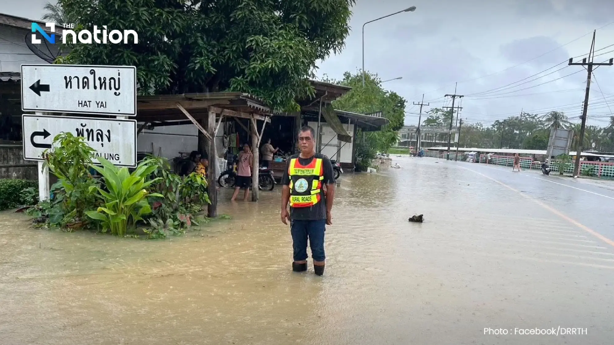Severe Flooding Forces Closure of 14 Major Rural Routes Across Southern Thailand