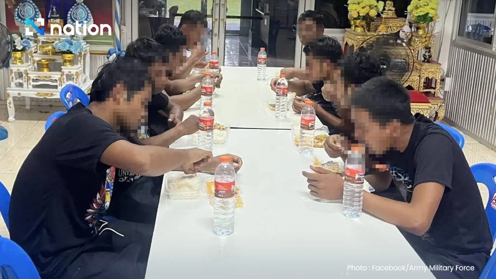 Release of 18 Cambodian prisoners of war (POWs) proceeding