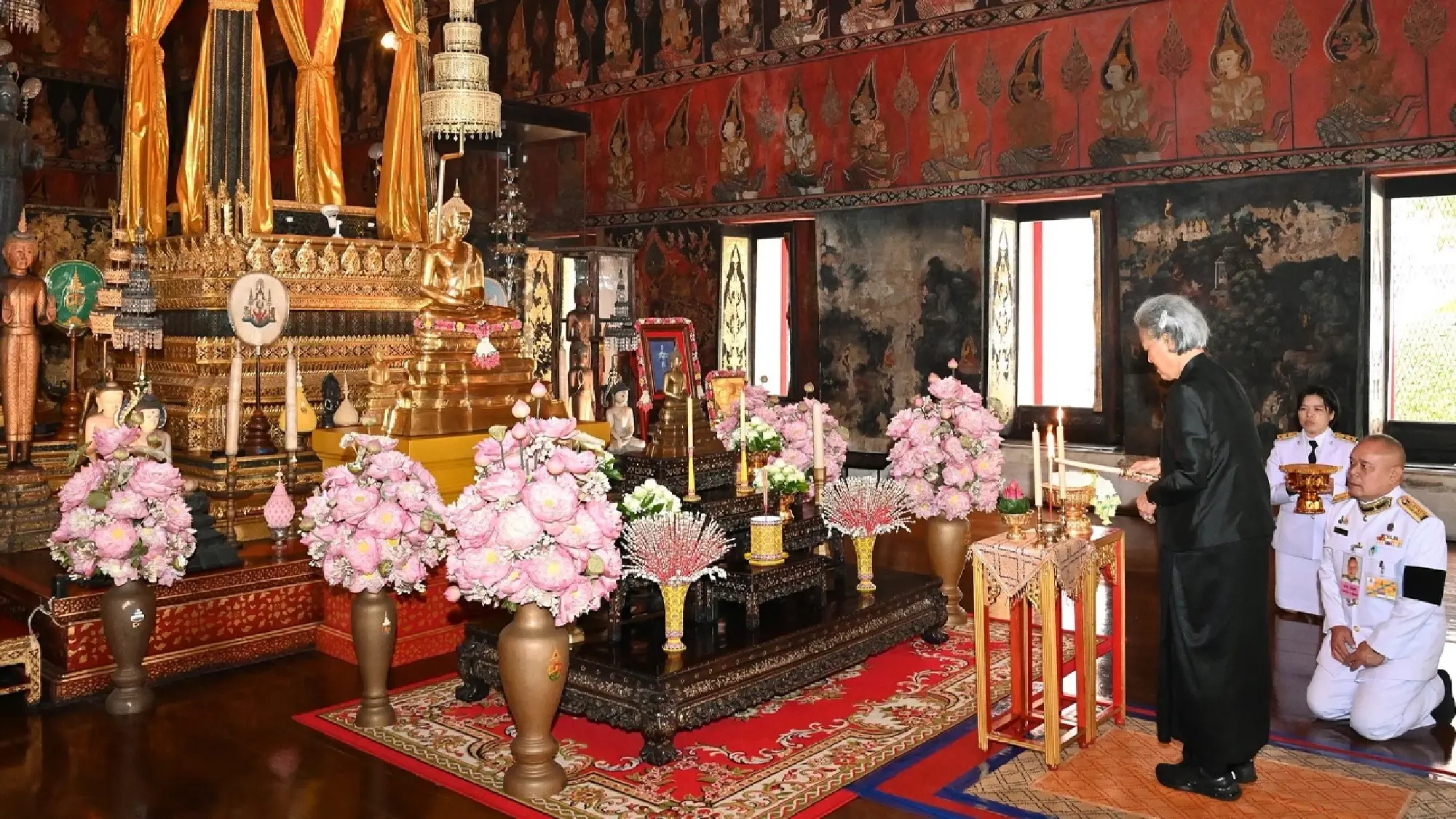 Princess Sirindhorn leads royal chariot restoration for Queen Sirikit’s funeral