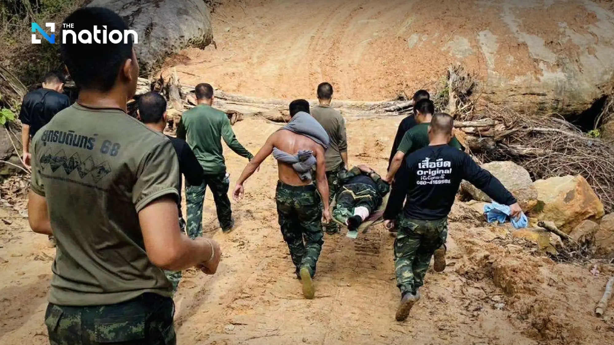 Thai soldier loses right ankle in landmine blast in Si Sa Ket