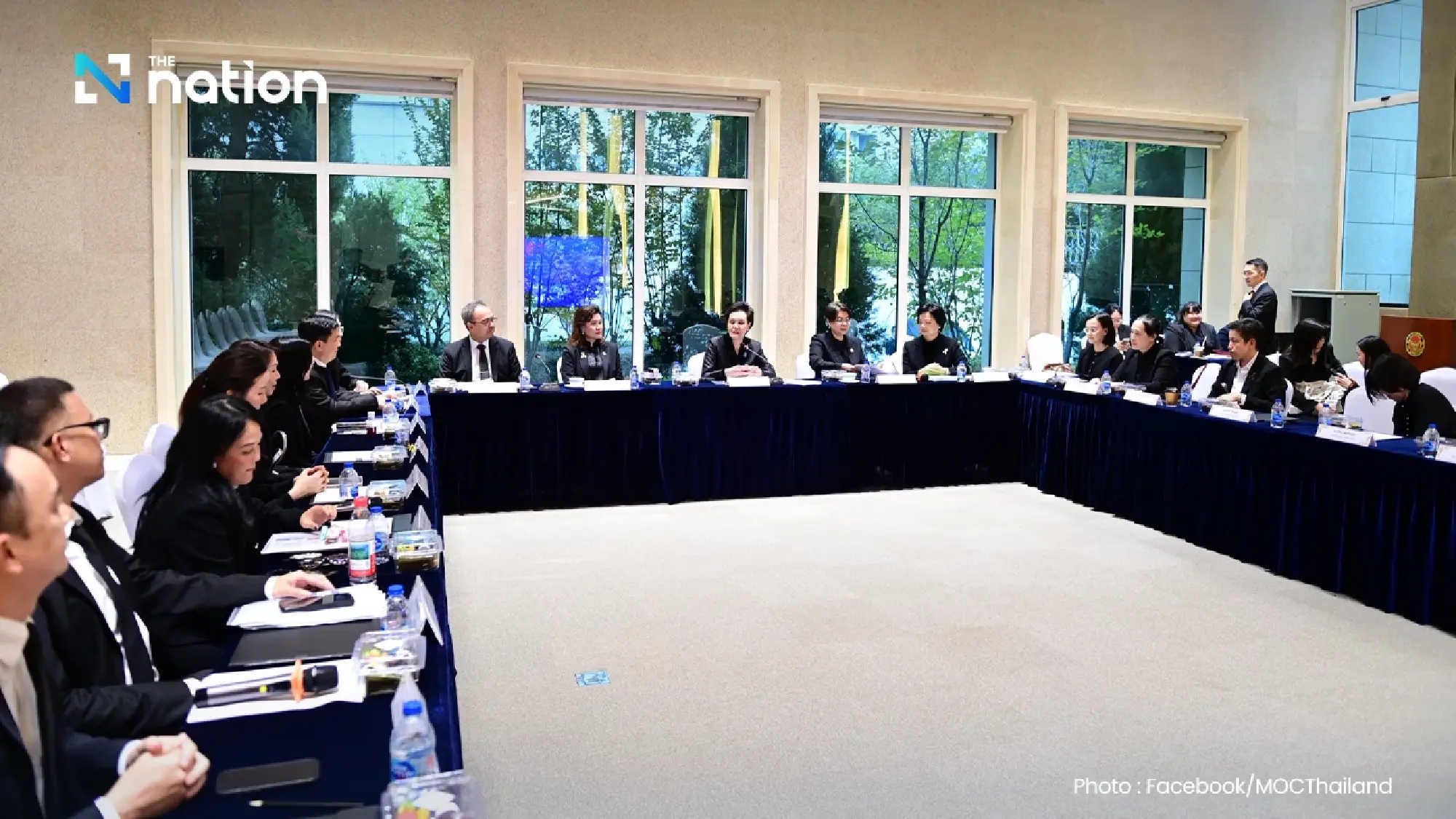 Suphajee meets nine Thai trade offices in China to decode Beijing’s five-year plan