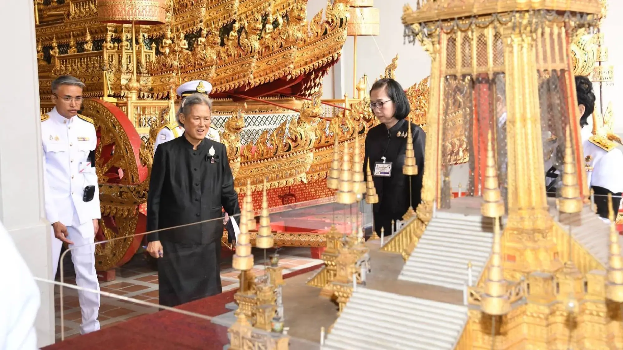 Princess Sirindhorn leads royal chariot restoration for Queen Sirikit’s funeral