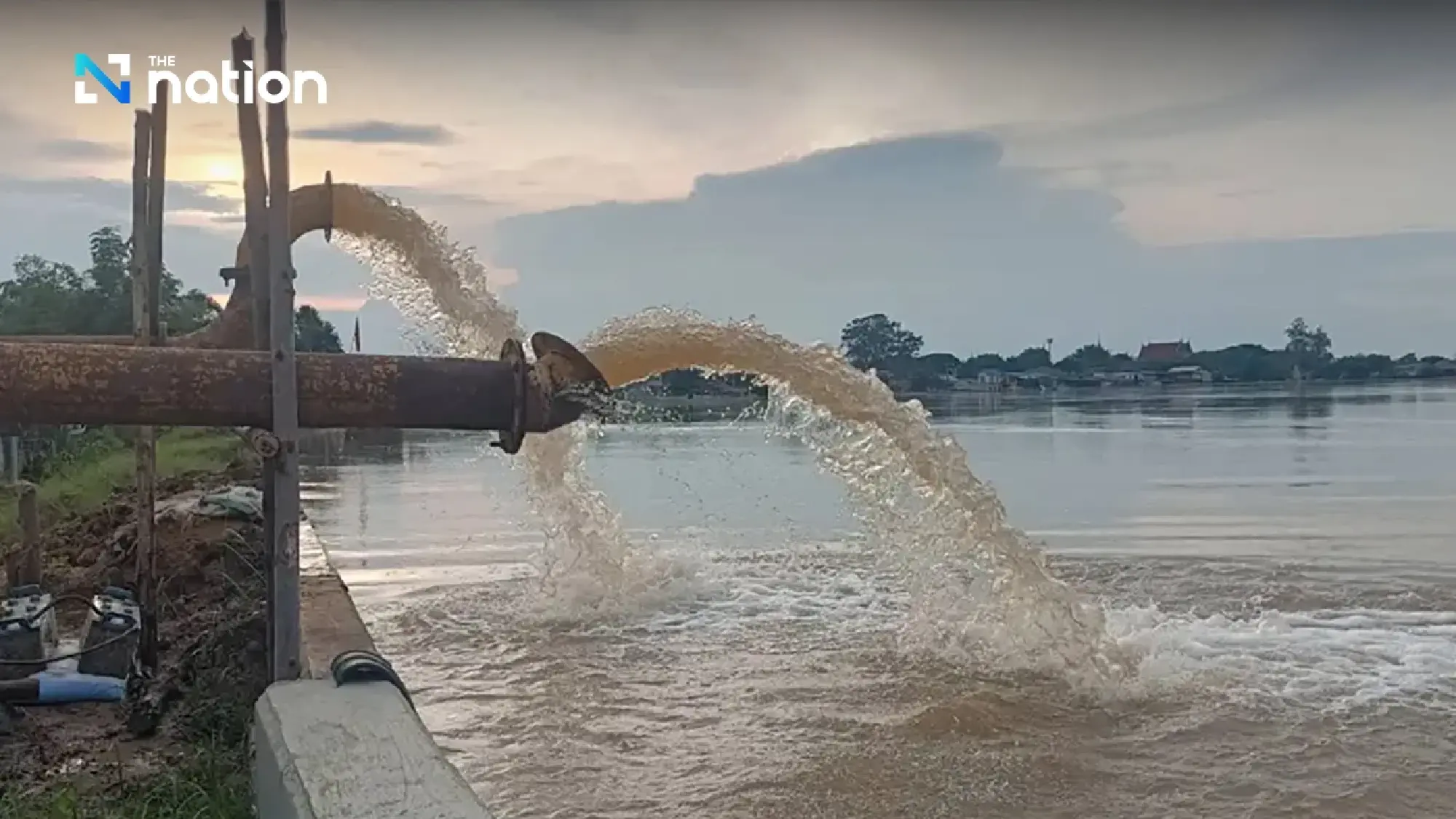 Chao Phraya Dam adjusts water release to reduce flood risks