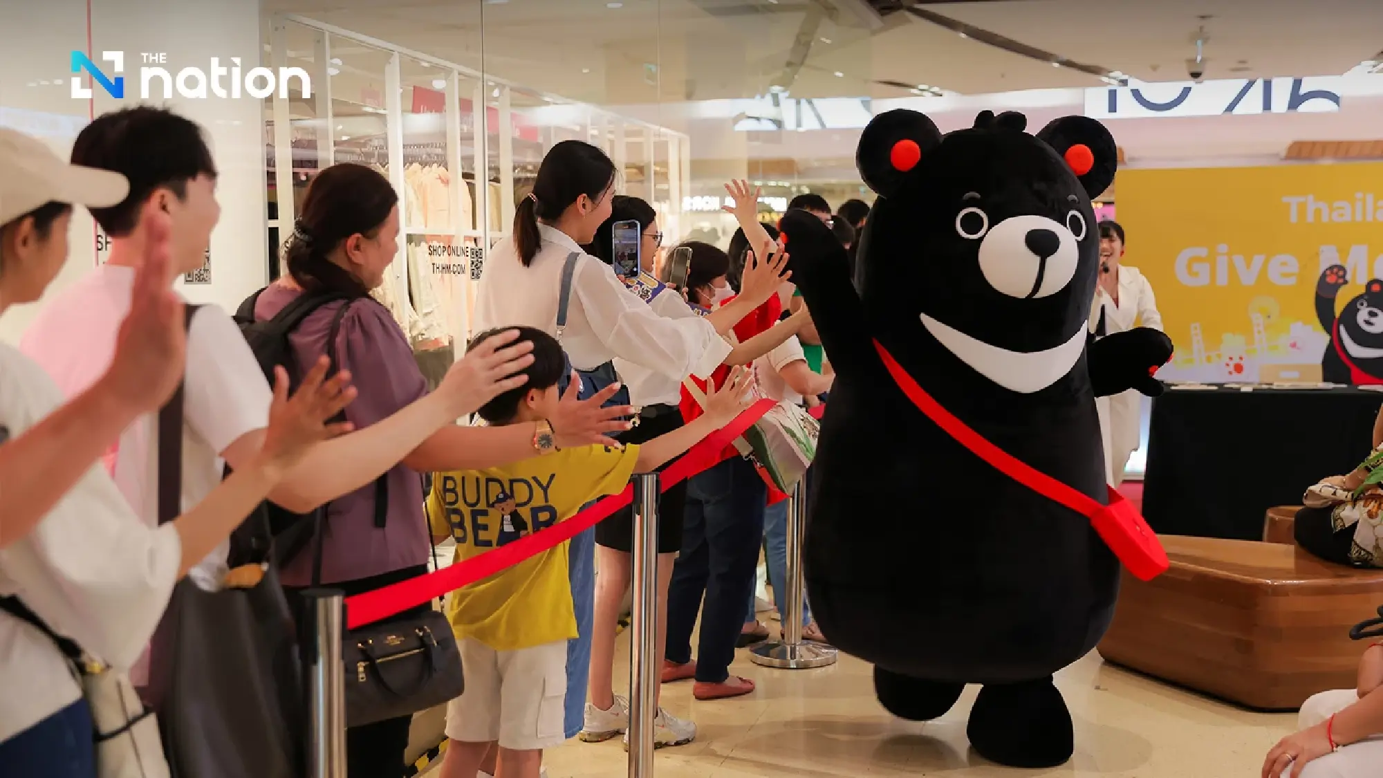 FuBear Visits Thailand for Taiwan Excellence “Give Me Five! A Better Life” Campaign
