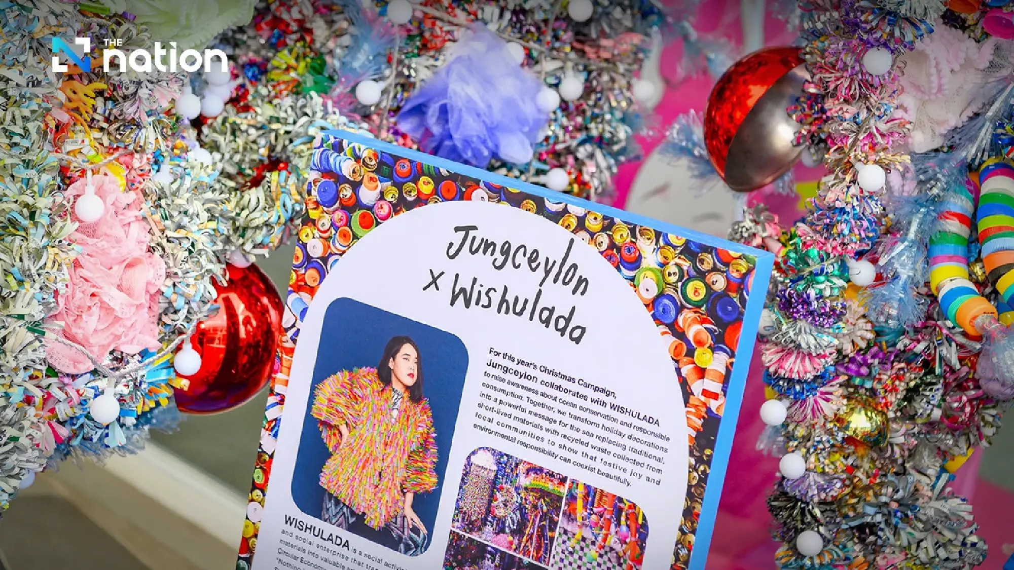 Phuket’s Jungceylon Unveils 'Eco Wonderland': Upcycled Art Installations Merge Sustainability with Festive Style