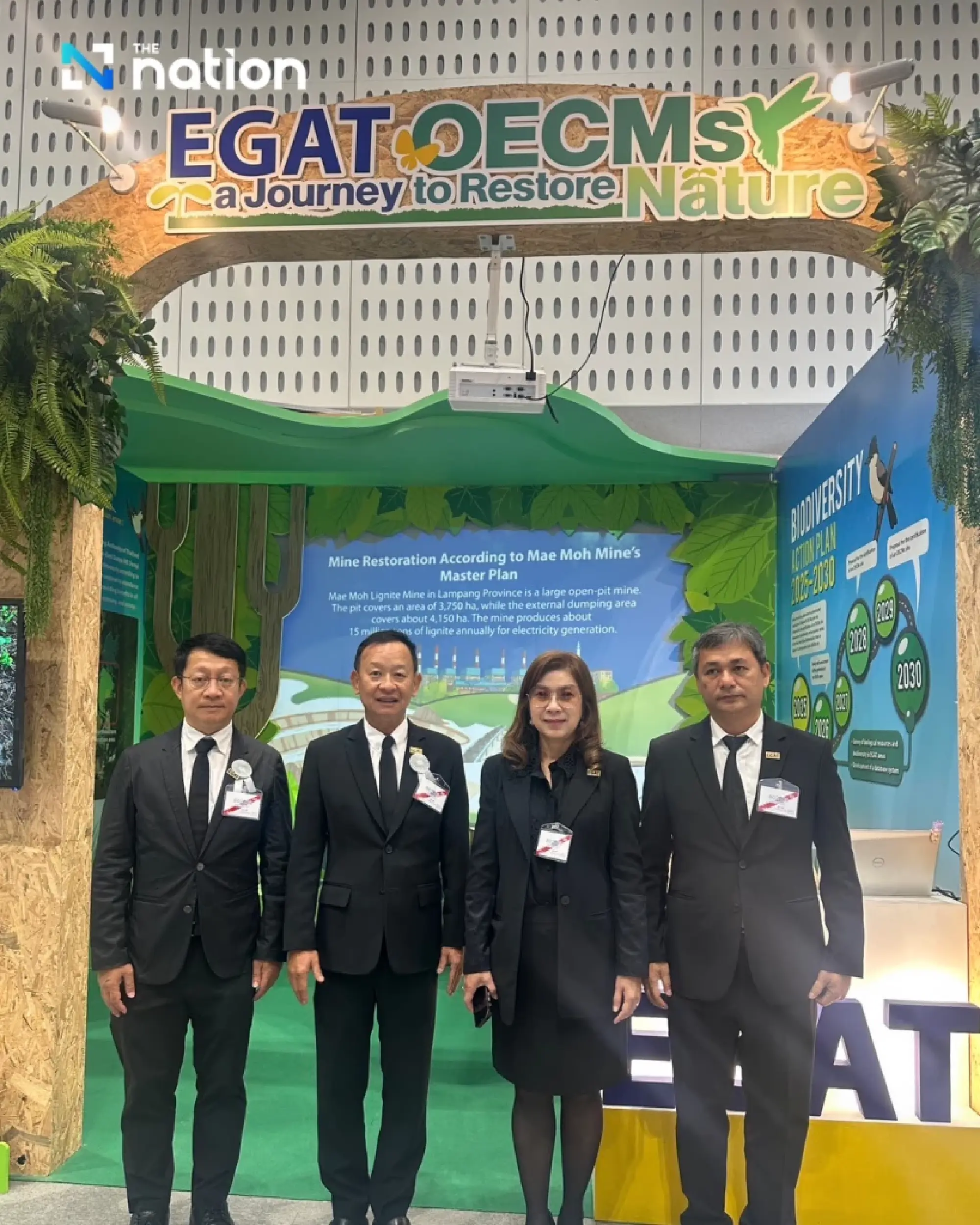 EGAT’s mission to restore biodiversity at Mae Moh Mine, Lampang