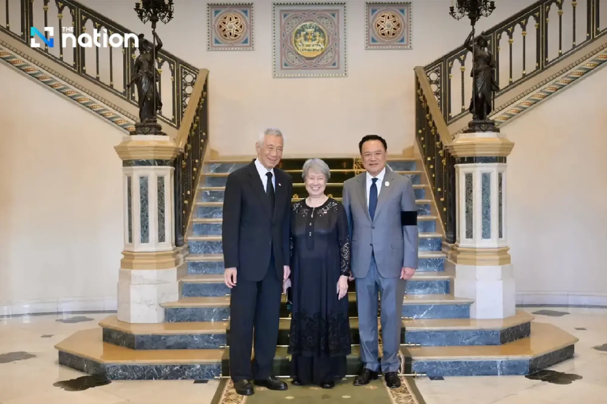 PM Anutin welcomes Singapore’s Lee Hsien Loong on royal condolence visit