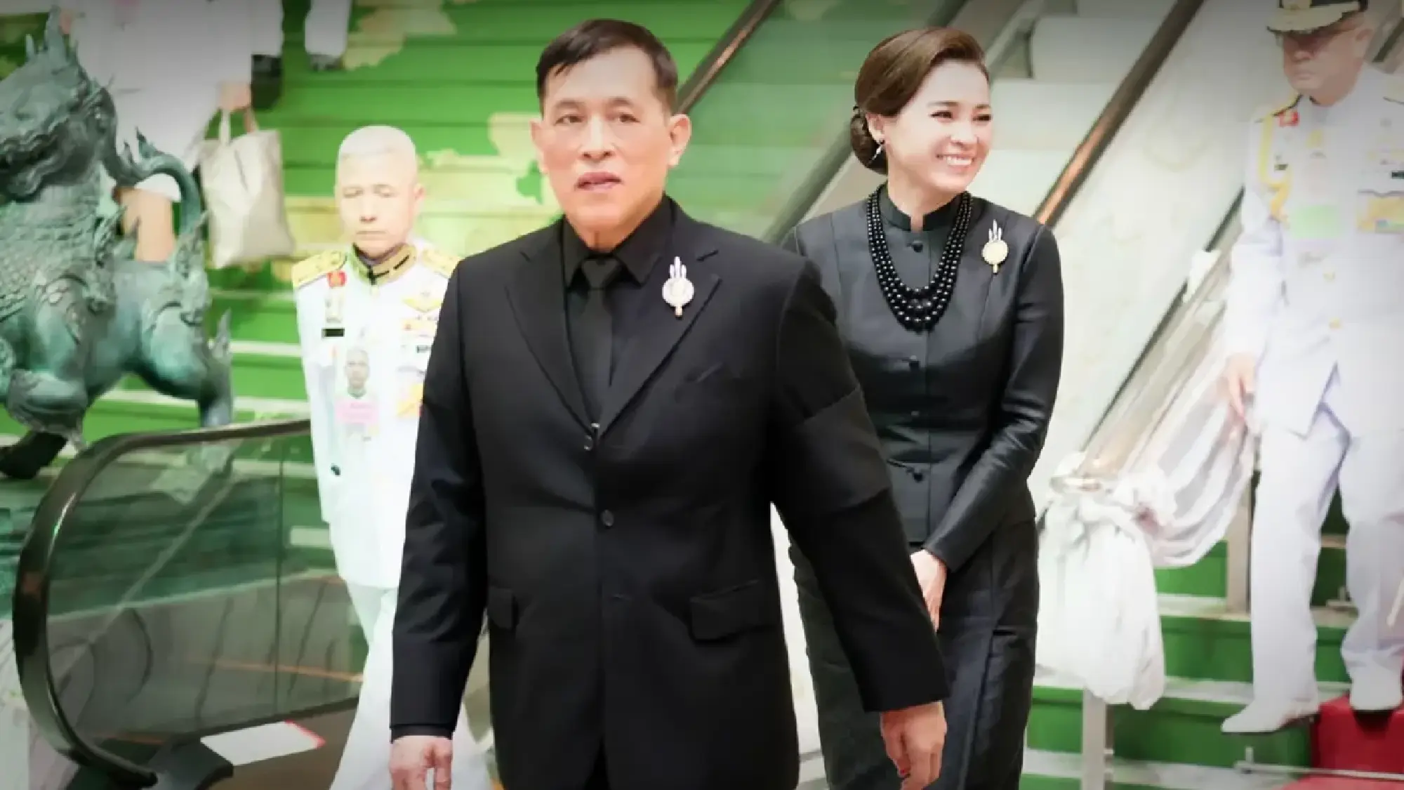 Their Majesties attend premiere of Khon performance Ramakien: Sathyapalee at Thailand Cultural Centre