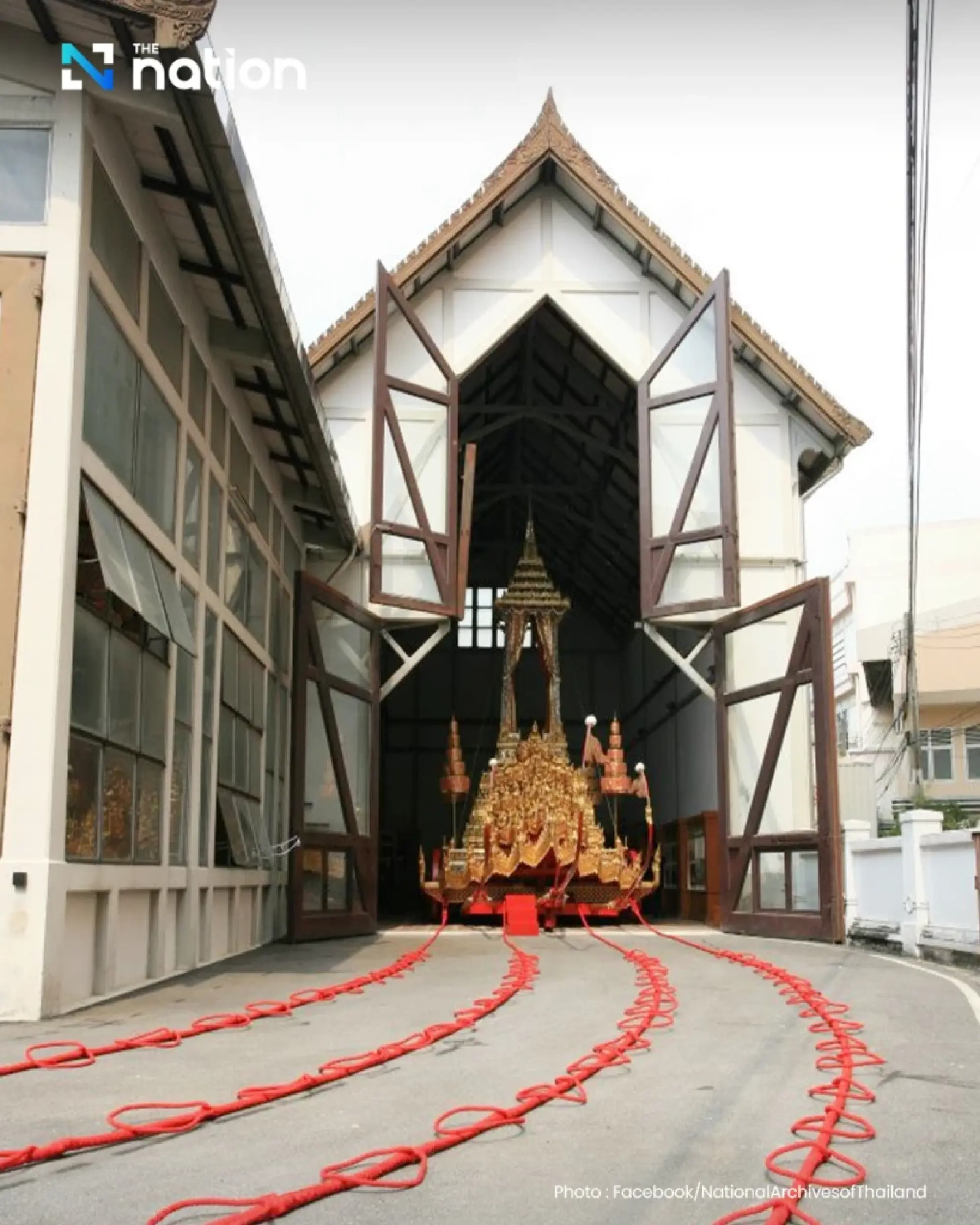 Explore the details behind the "Heavenly Vehicles" in the royal procession