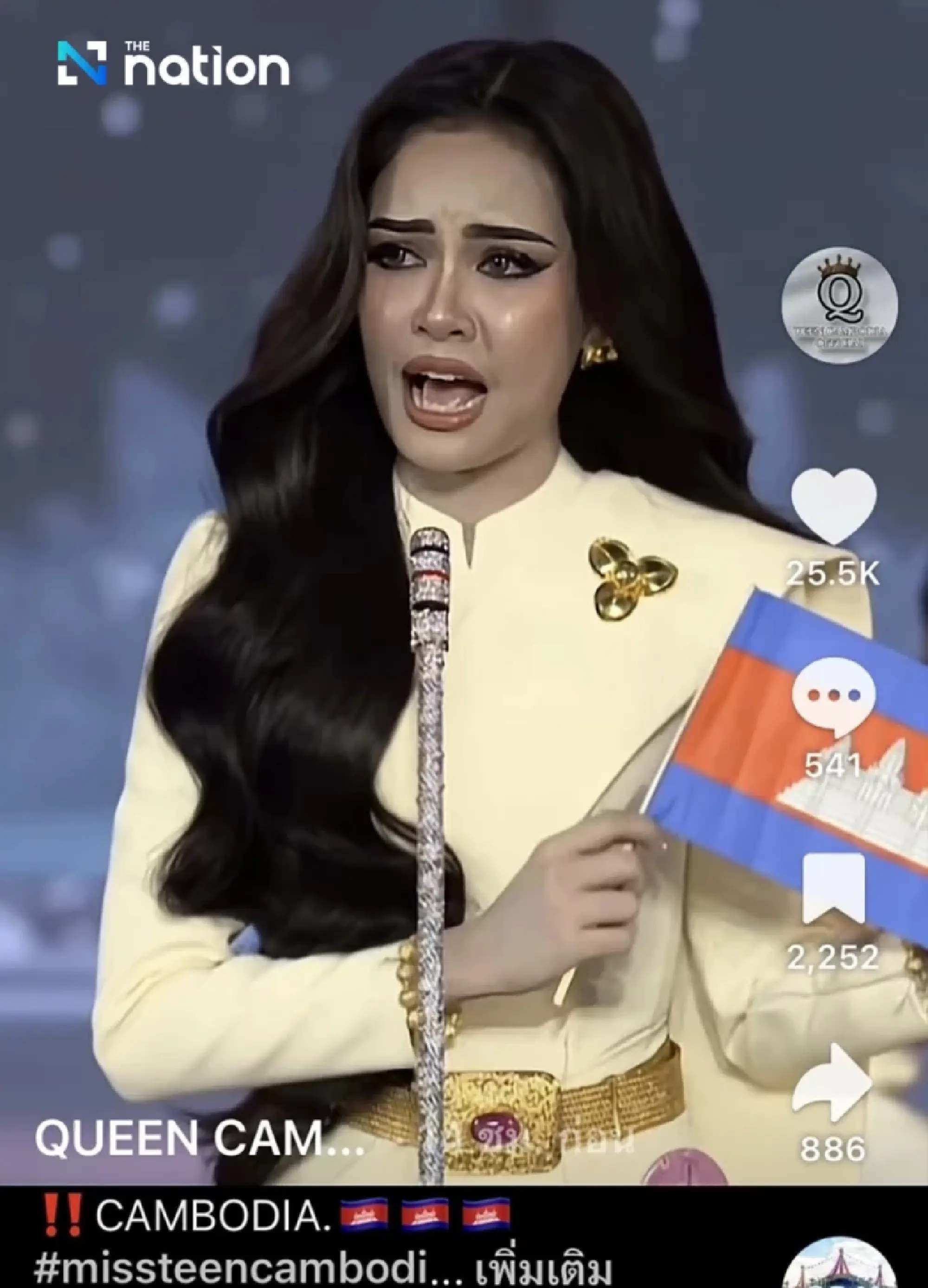 Miss teen Cambodia contestant sparks drama after accusing Thailand of starting a war