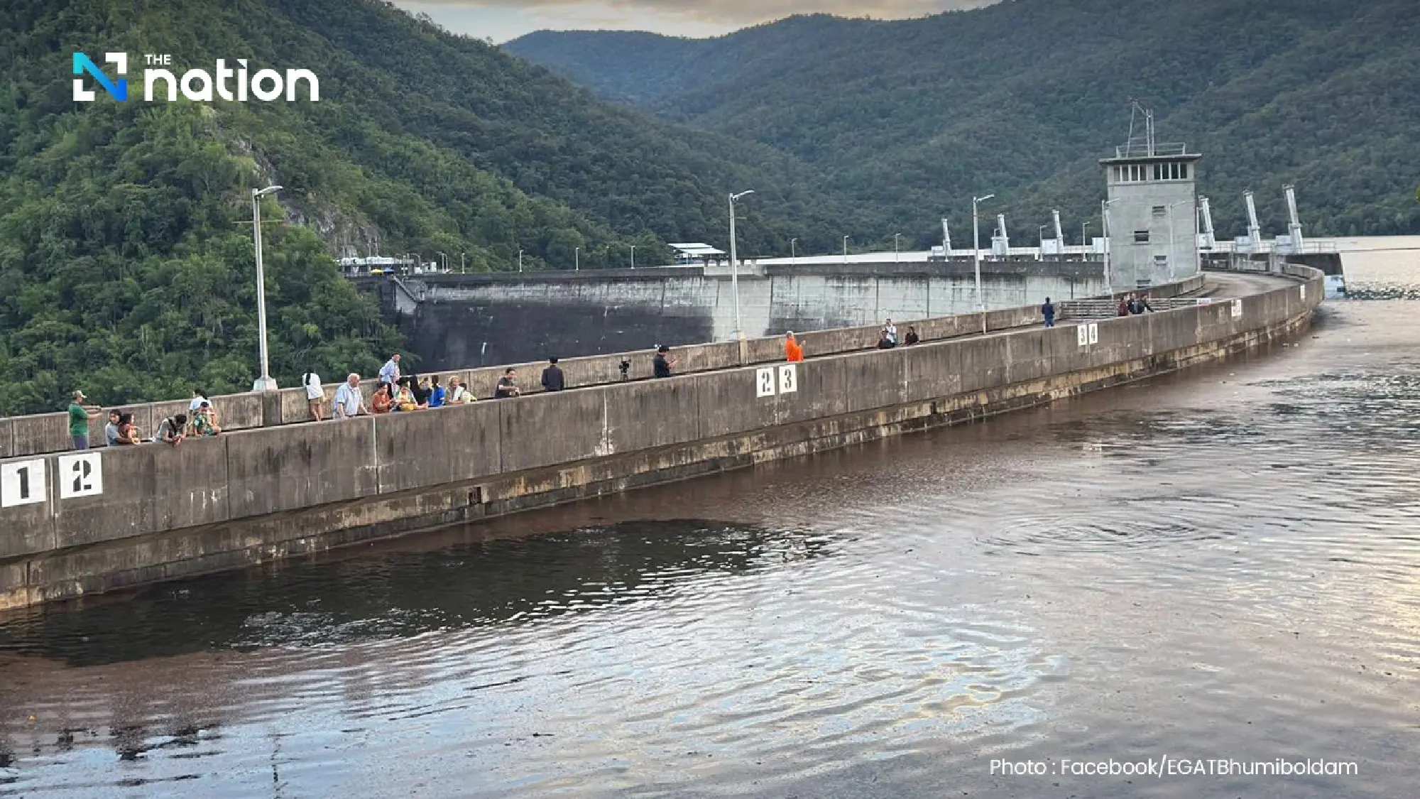 ONWR: Bhumibol Dam almost full, but situation under control as planned