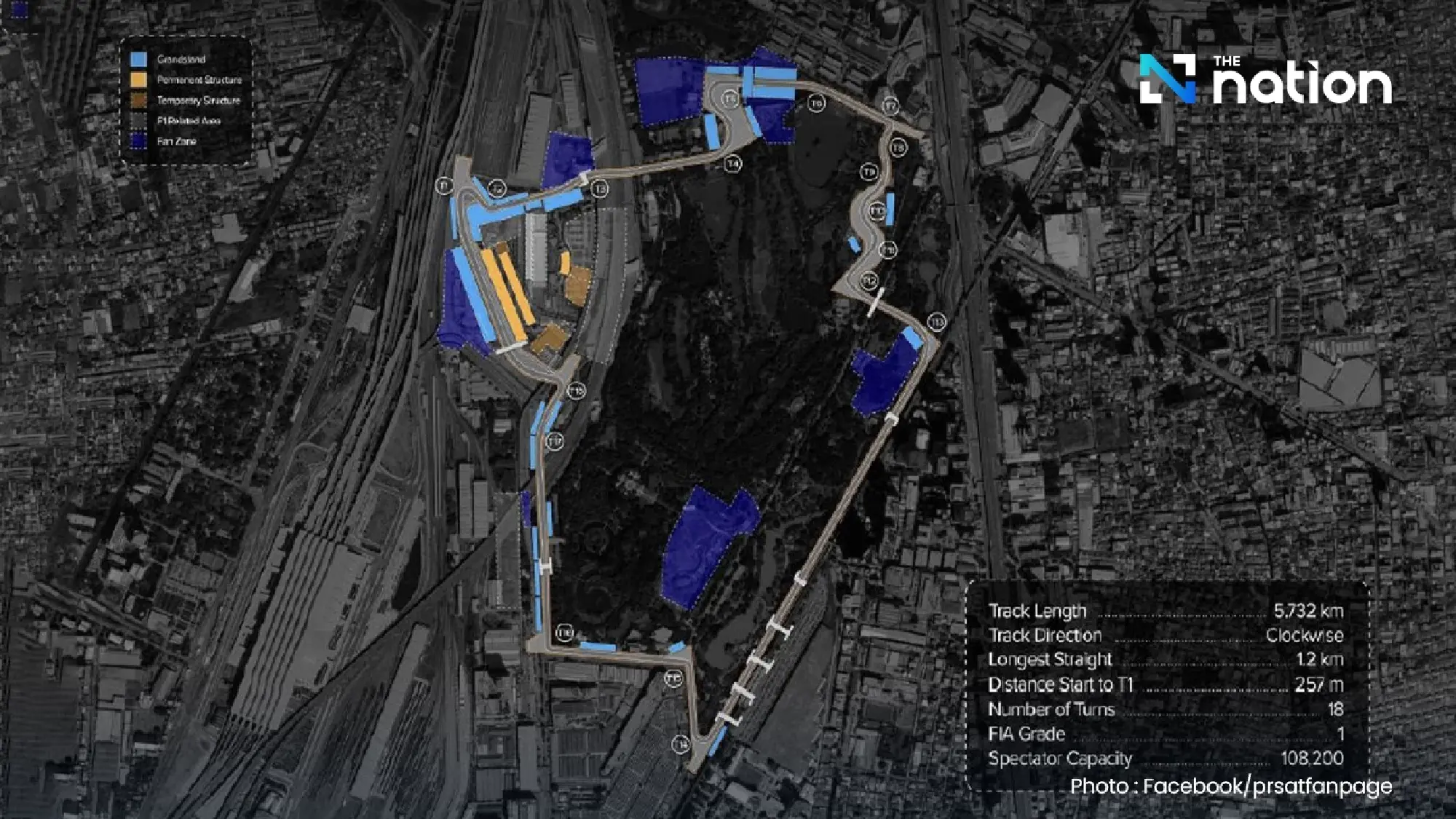 F1 Thailand plans 5.7 km street circuit in Chatuchak, starting 2028