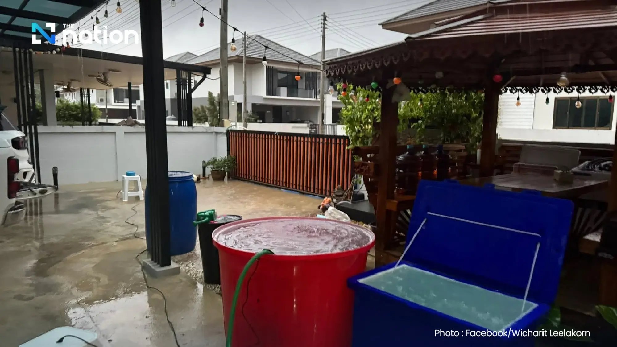 How one Hat Yai resident protected his house from the second wave of floods