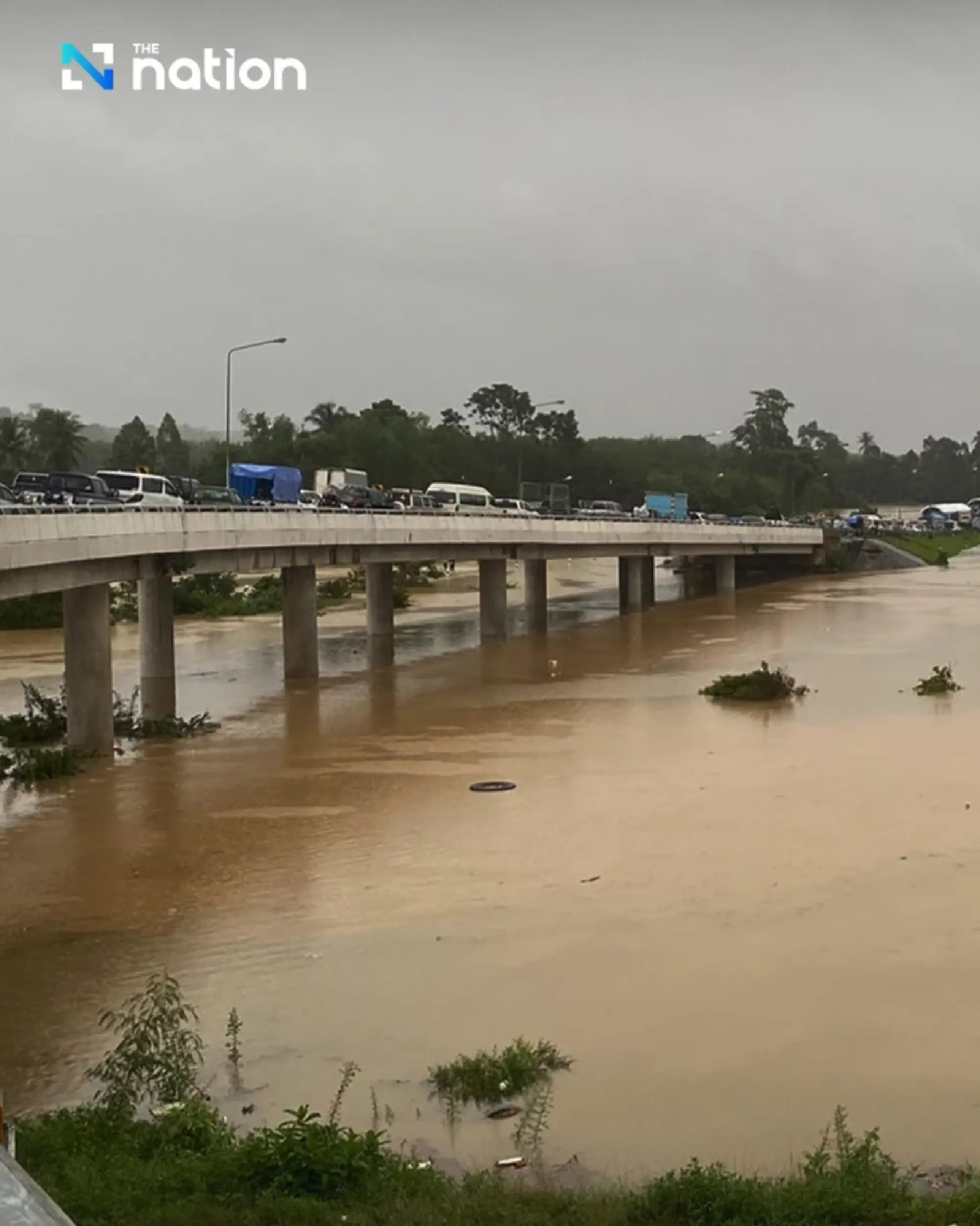 DDPM Issues Urgent Cell Broadcast Flood Alerts as Pattani and Kolok Rivers Burst Banks