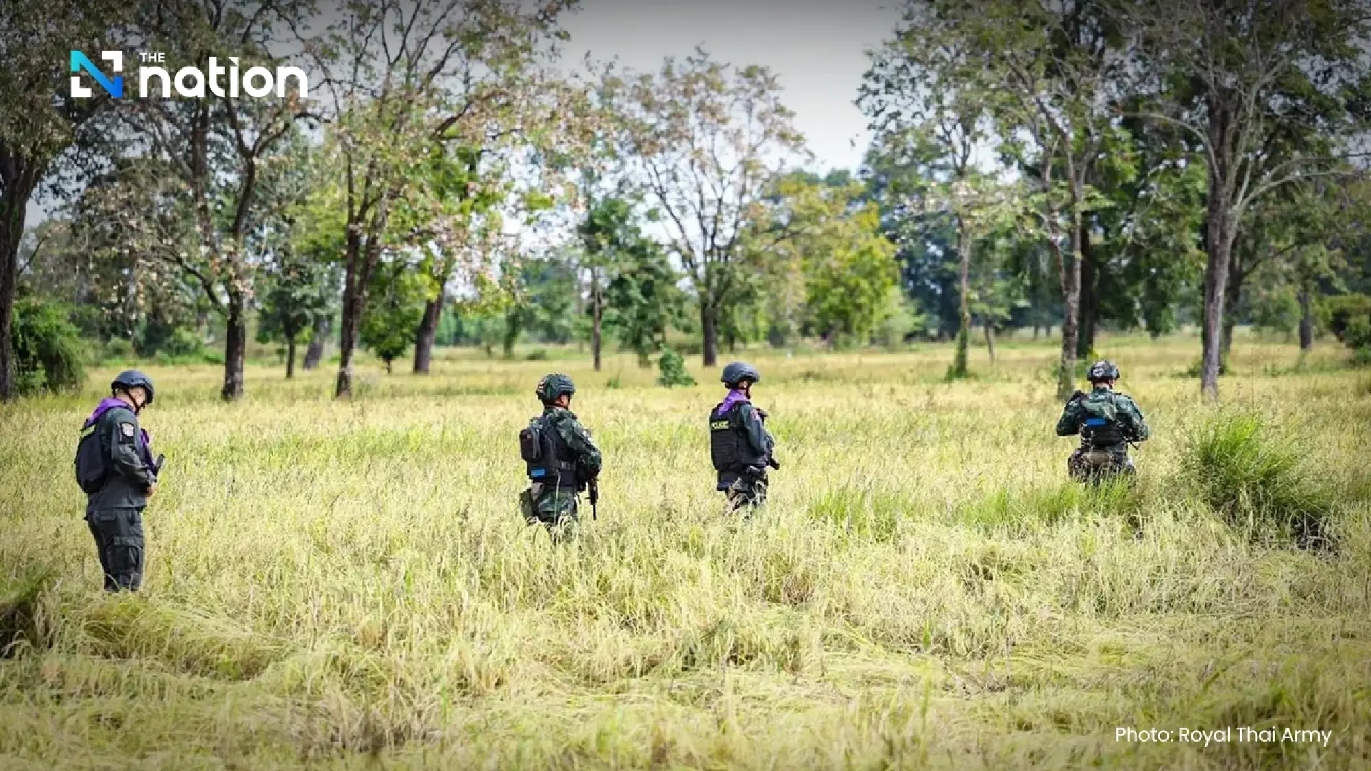 Army troops harvest rice to help border farmers, affirming Thai sovereignty