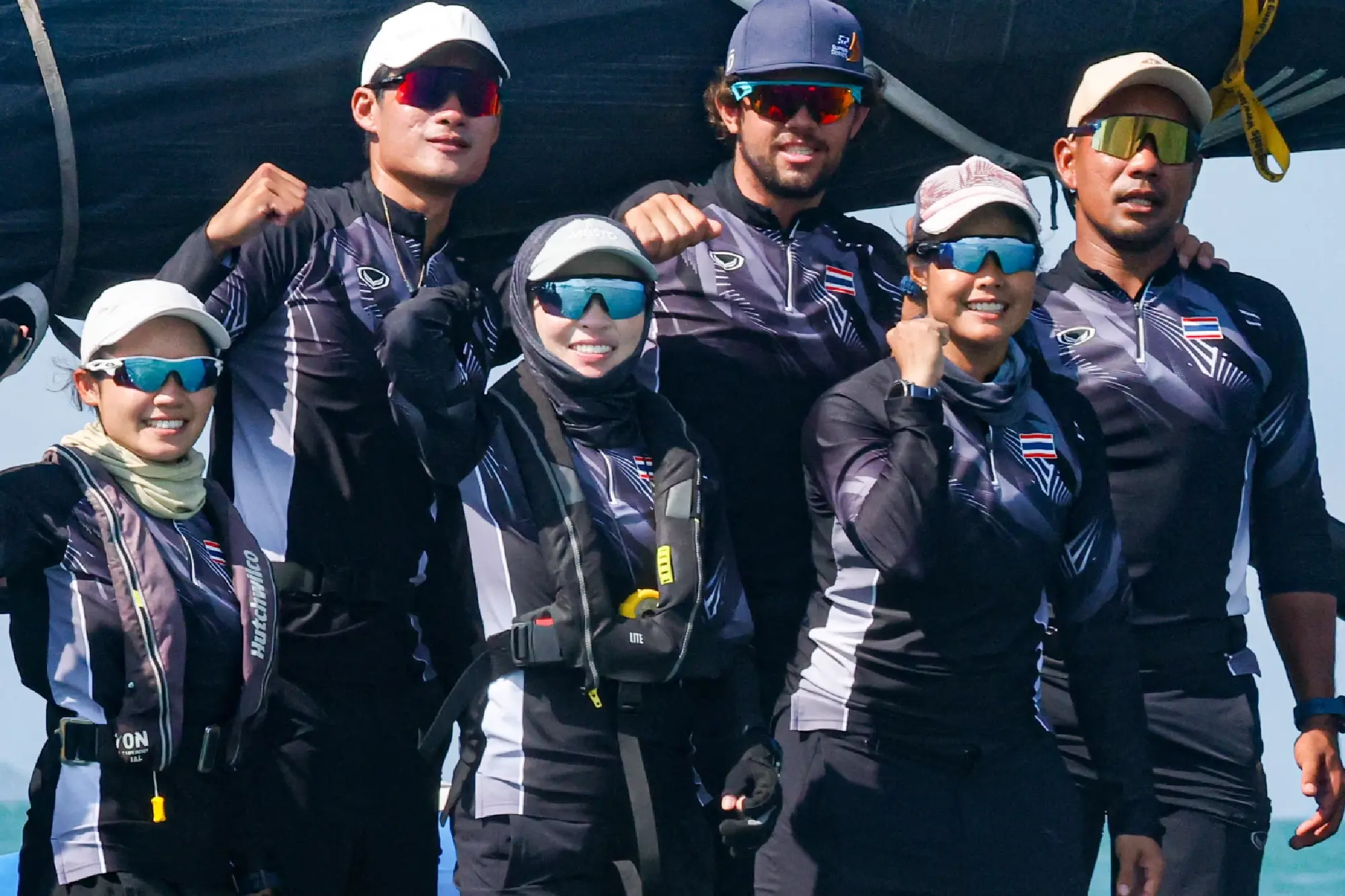 Her Majesty the Queen leads Thailand's sailing team to historic gold at the 33rd SEA Games