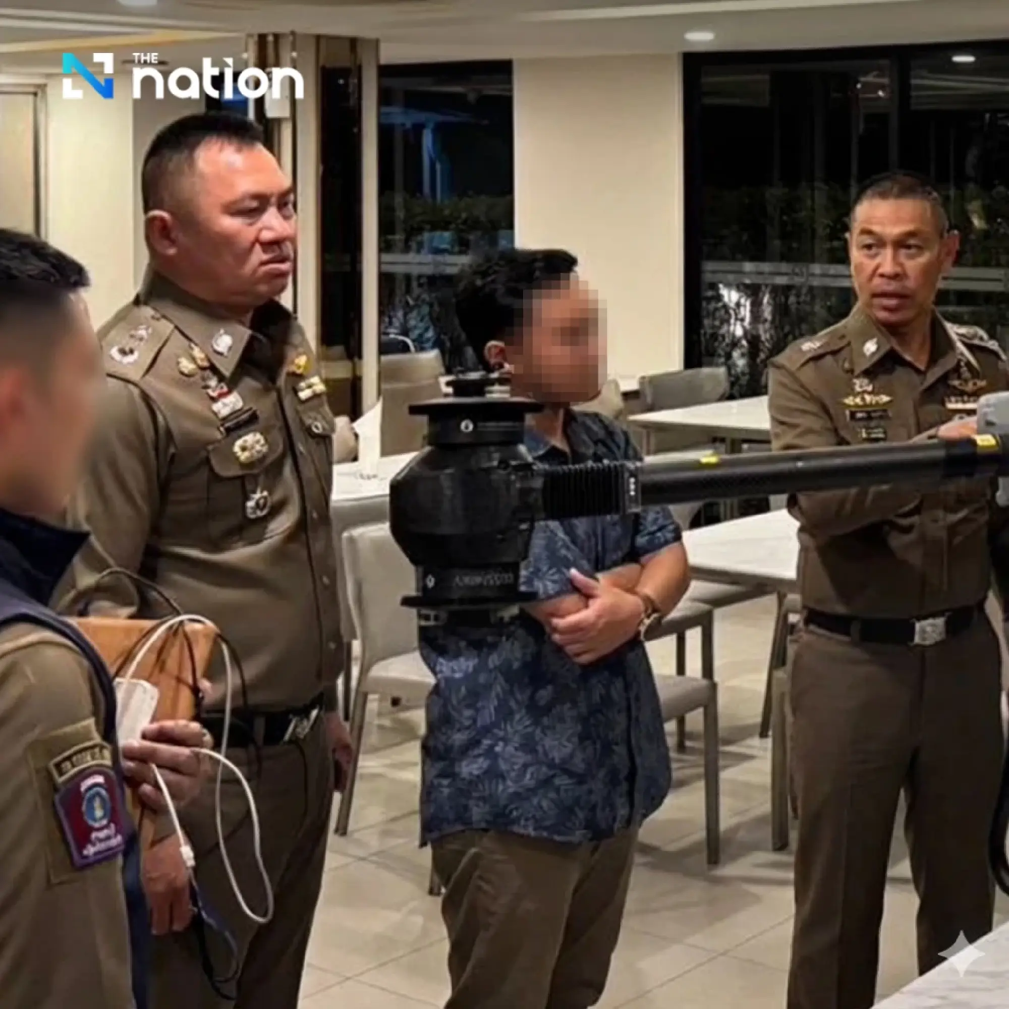 Four Myanmar nationals arrested over Suvarnabhumi drone disruption