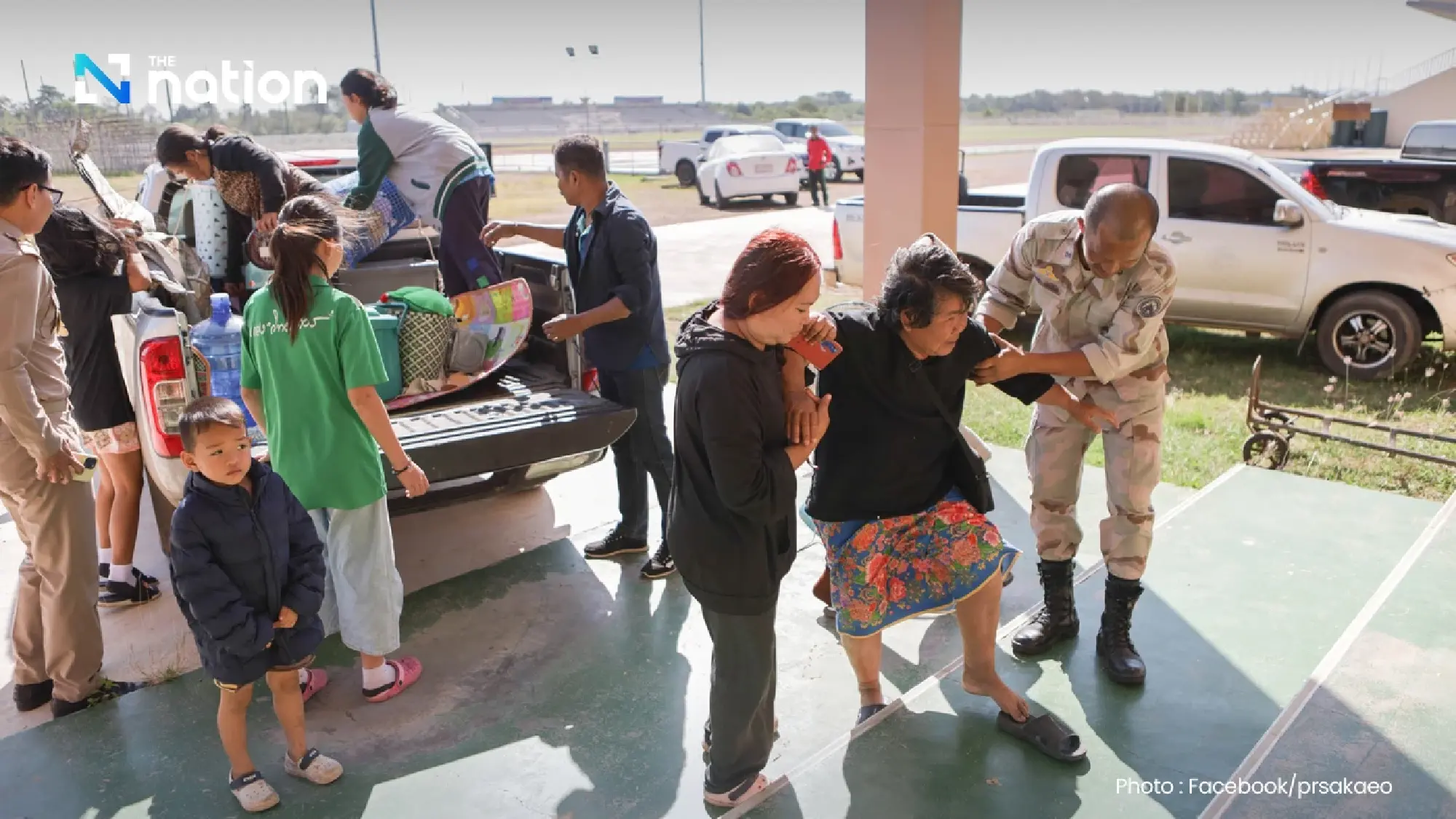 Sa Kaeo opens 5 shelters for 180,000 evacuees