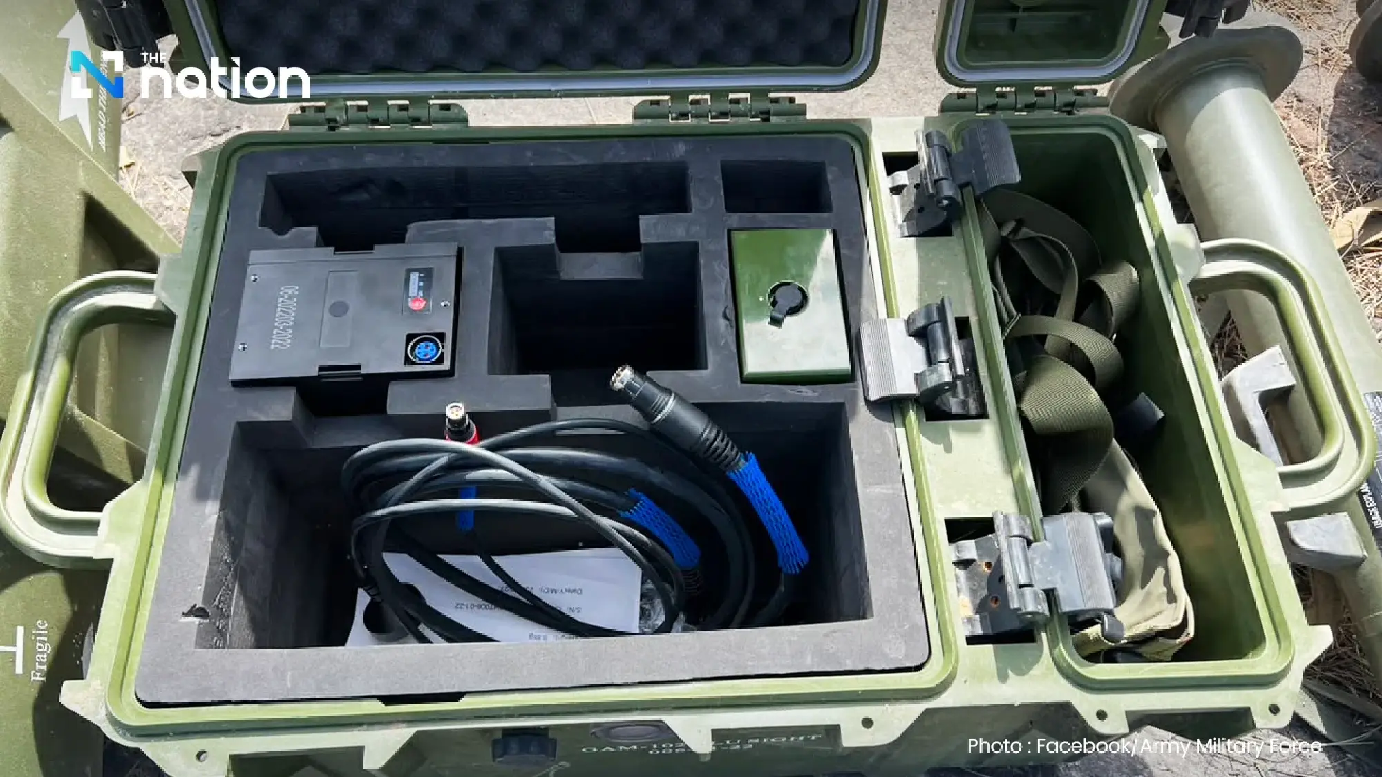 Chinese-made precision-guided anti-tank missiles seized from fallen Cambodian base